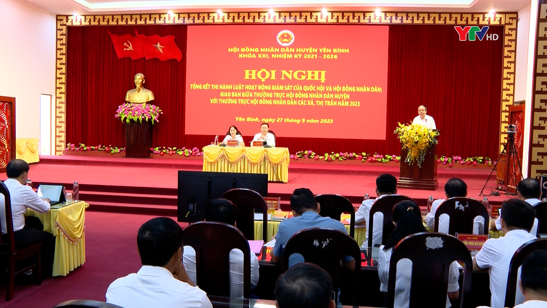 HĐND huyện Yên Bình tổng kết thi hành Luật Hoạt động giám sát của Quốc hội và HĐND