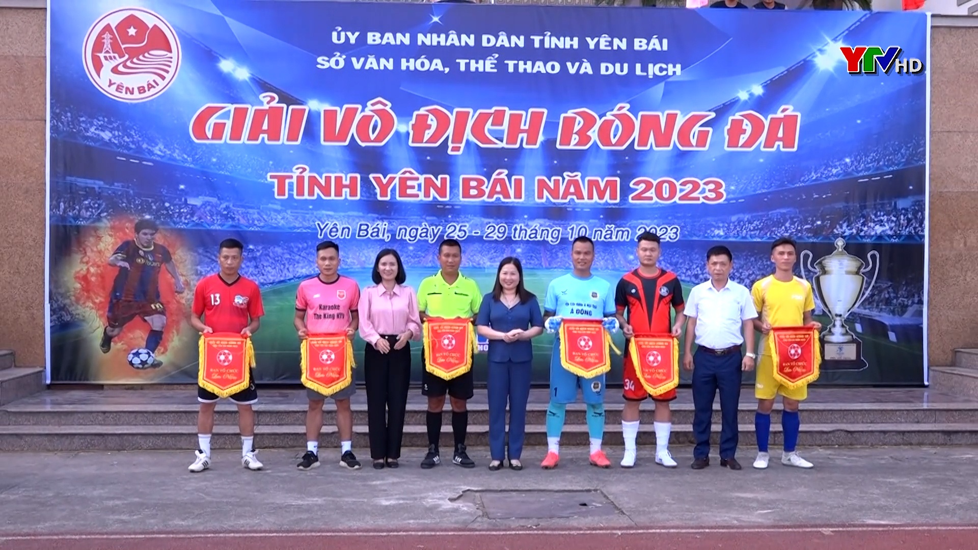 Khai mạc giải Vô địch bóng đá tỉnh Yên Bái năm 2023