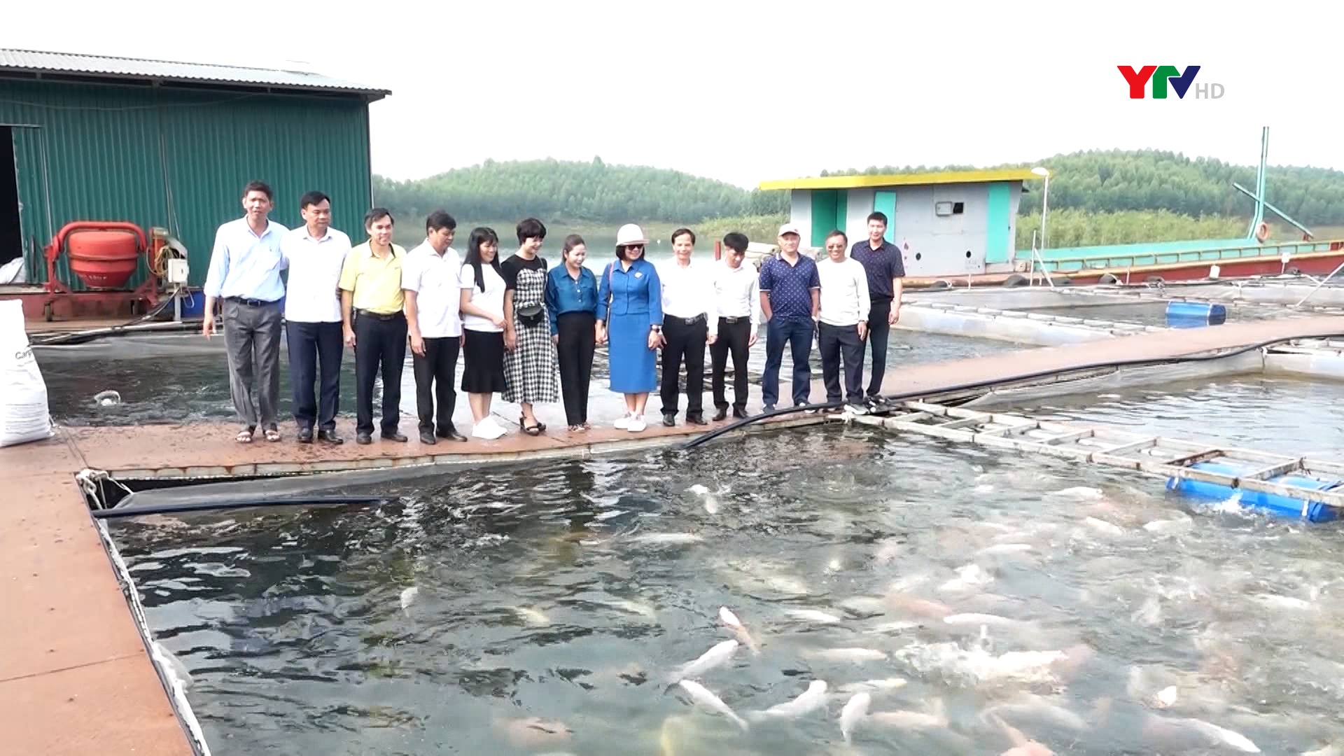 Đoàn công tác của UBND tỉnh Đắk Lắk tham quan tại huyện Yên Bình