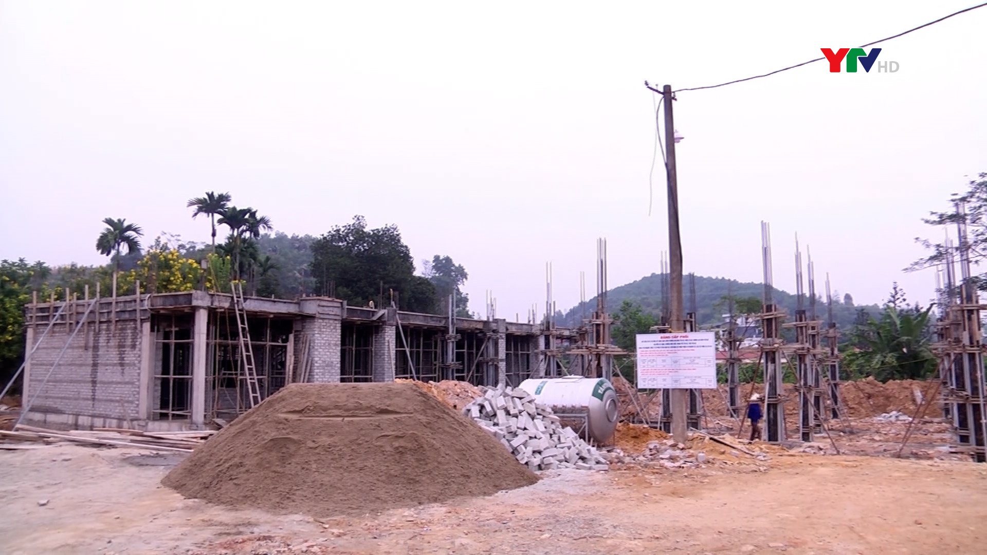 Đẩy nhanh tiến độ thi công xây dựng Công trình Trường Cao đẳng Yên Bái