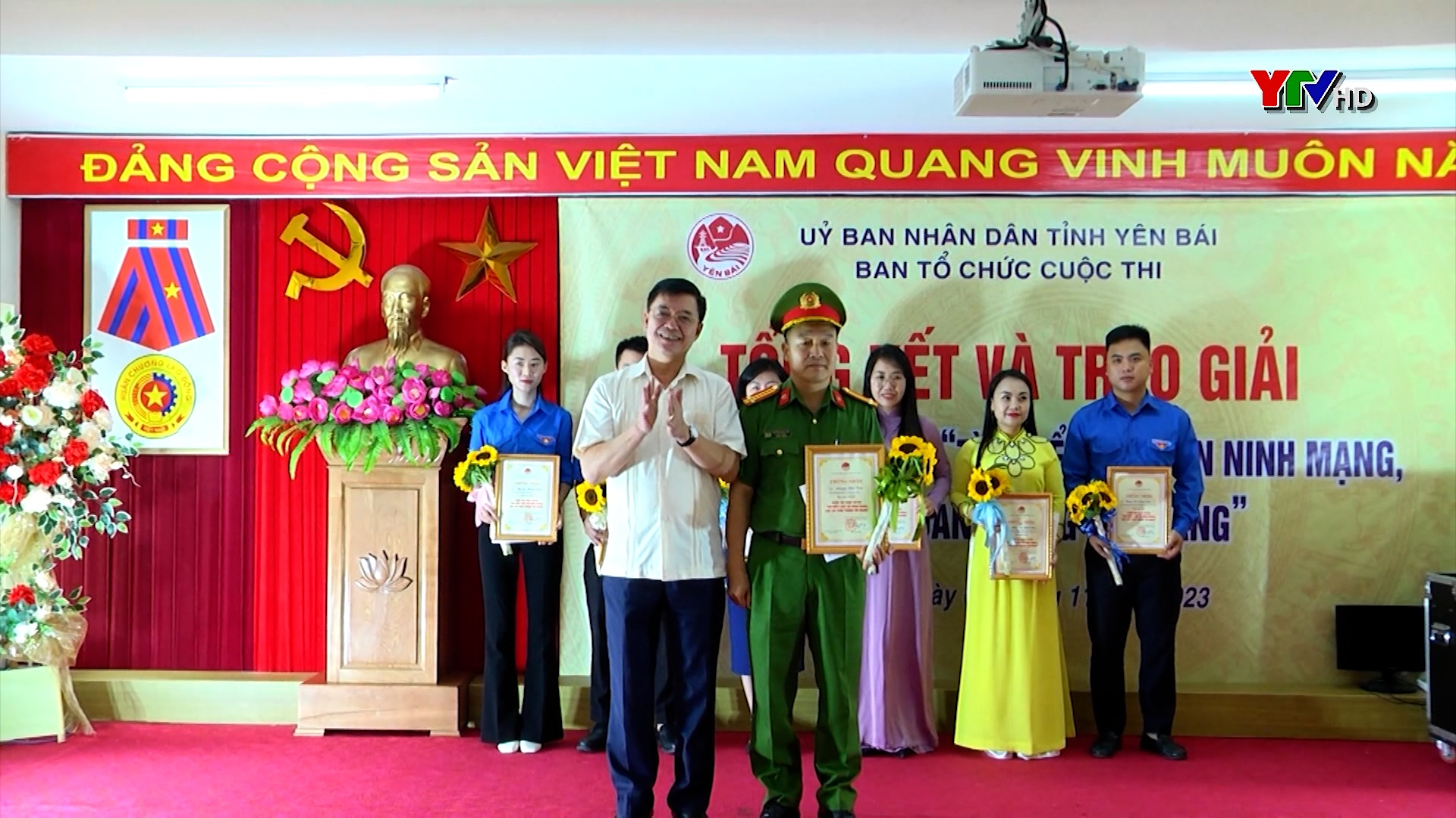 Yên Bái trao giải Cuộc thi trực tuyến “Tìm hiểu Luật An ninh mạng, Luật An toàn thông tin mạng”