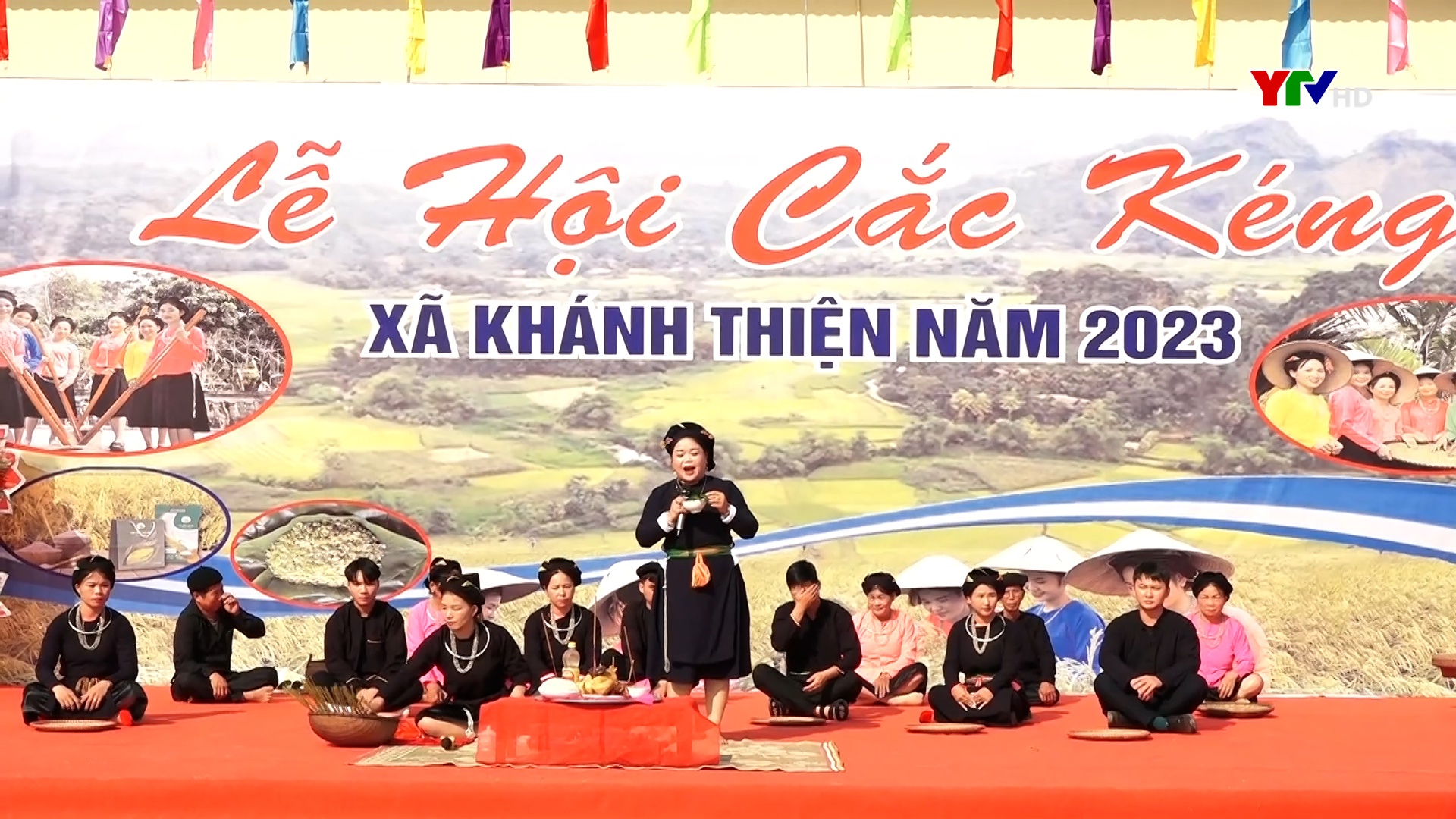 Sôi nỗi lễ hội Cắc kéng xã Khánh Thiện huyện Lục Yên