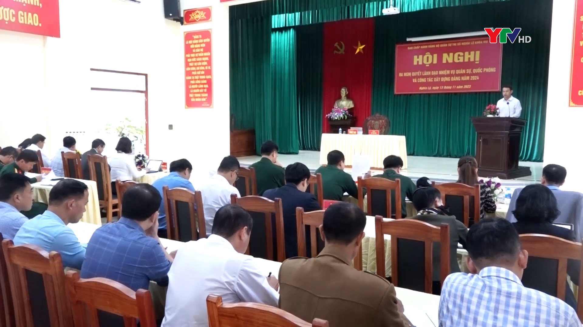 Đảng ủy quân sự thị xã Nghĩa Lộ và huyện Trấn Yên ra Nghị quyết lãnh đạo thực hiện nhiệm vụ QS-QP và công tác xây dựng Đảng năm 2024