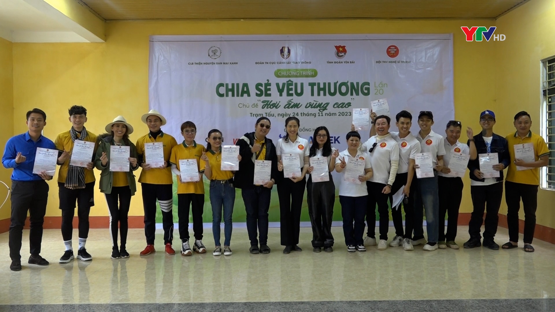 Chương trình thiện nguyện tại xã Phình Hồ, huyện Trạm Tấu