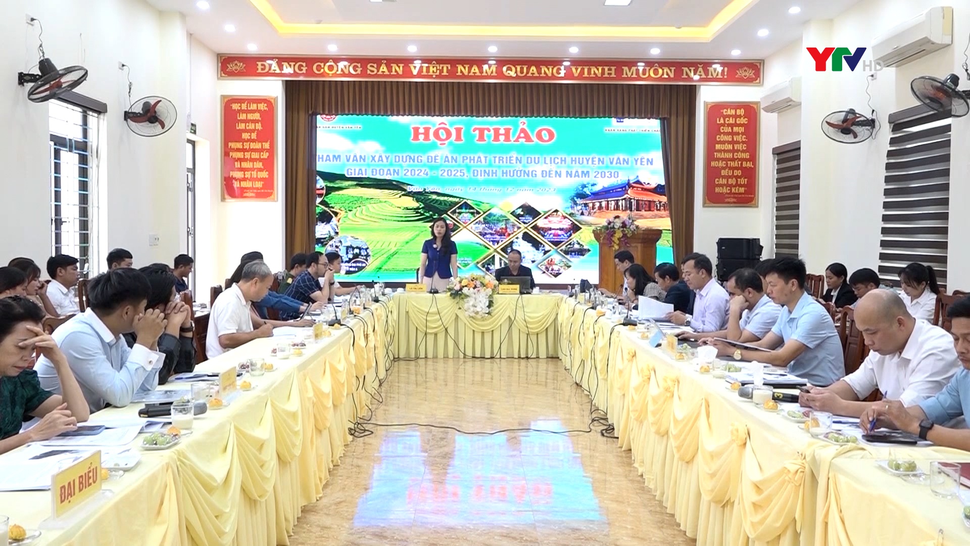 Hội thảo tham vấn xây dựng Đề án phát triển du lịch huyện Văn Yên giai đoạn 2024 - 2025, định hướng đến năm 2030
