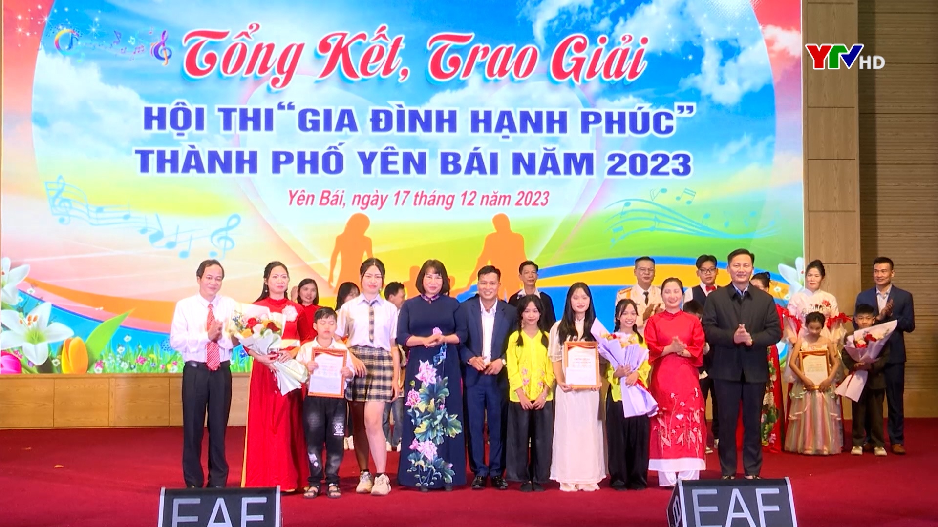 Thành phố Yên Bái tổ chức thành công Hội thi Gia đình hạnh phúc năm 2023