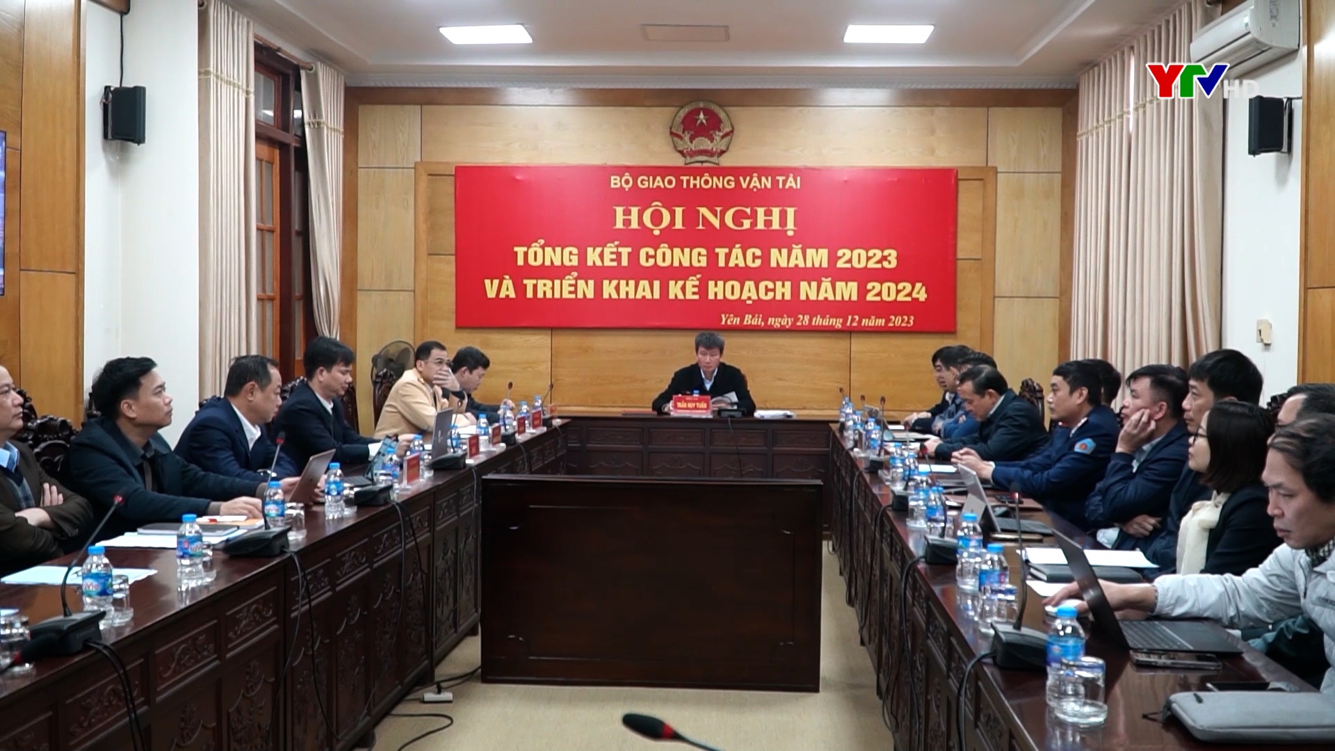 Tỉnh Yên Bái tham dự Hội nghị trực tuyến triển khai nhiệm vụ năm 2024 của ngành giao thông vận tải