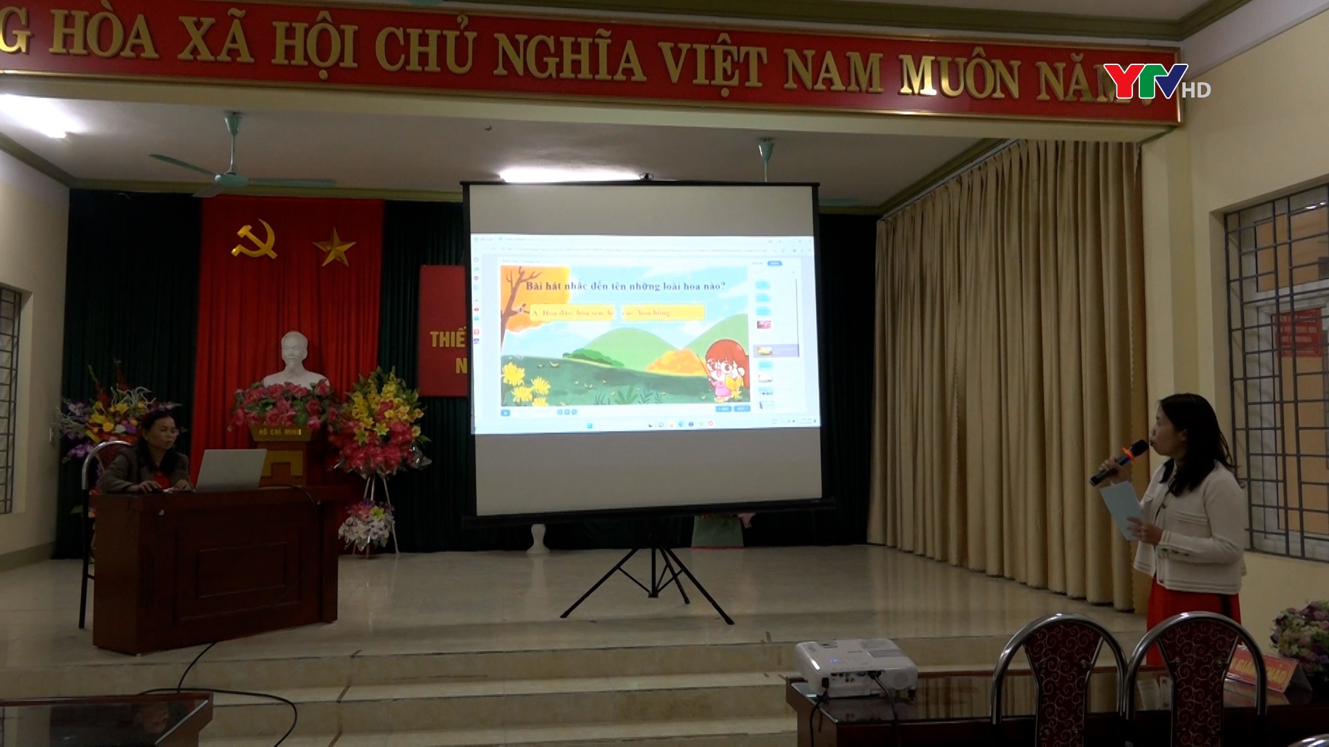 Ngành giáo dục Trạm Tấu khai mạc Hội thi thiết kế bài giảng điện tử năm học 2023-2024