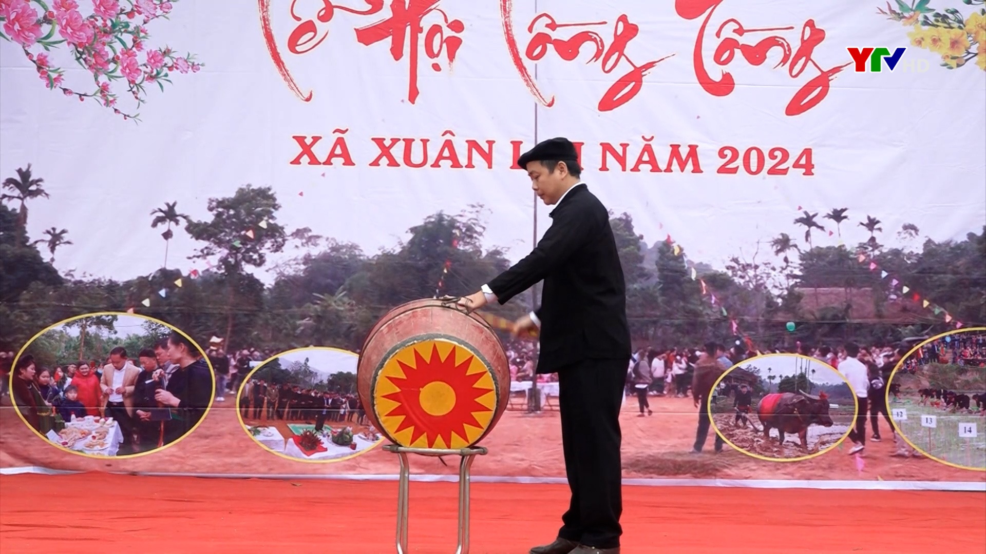Lễ hội Lồng Tồng Xuân Giáp Thìn 2024 tại xã Xuân Lai, huyện Yên Bình