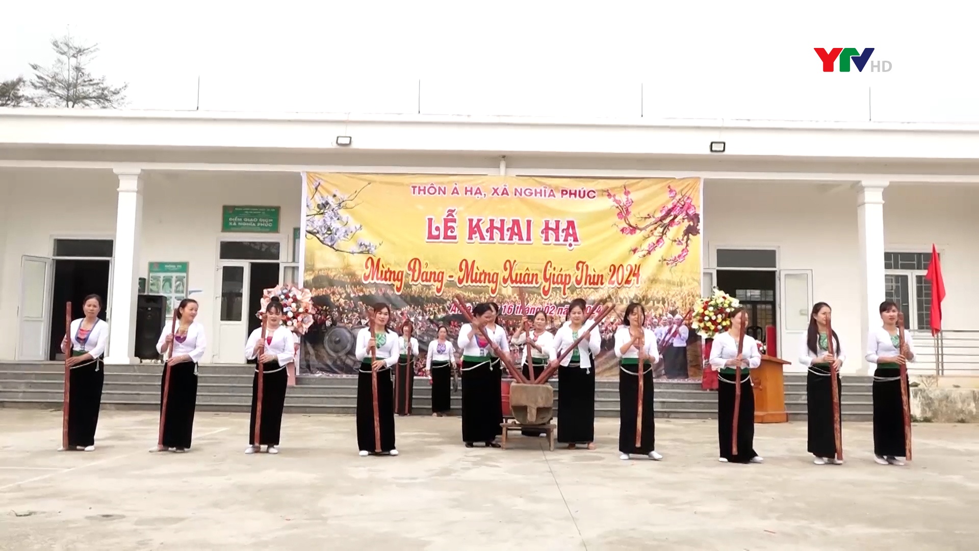 Lễ hội Khai Hạ mừng Xuân Giáp Thìn 2024 tại xã Nghĩa Phúc, thị xã Nghĩa Lộ