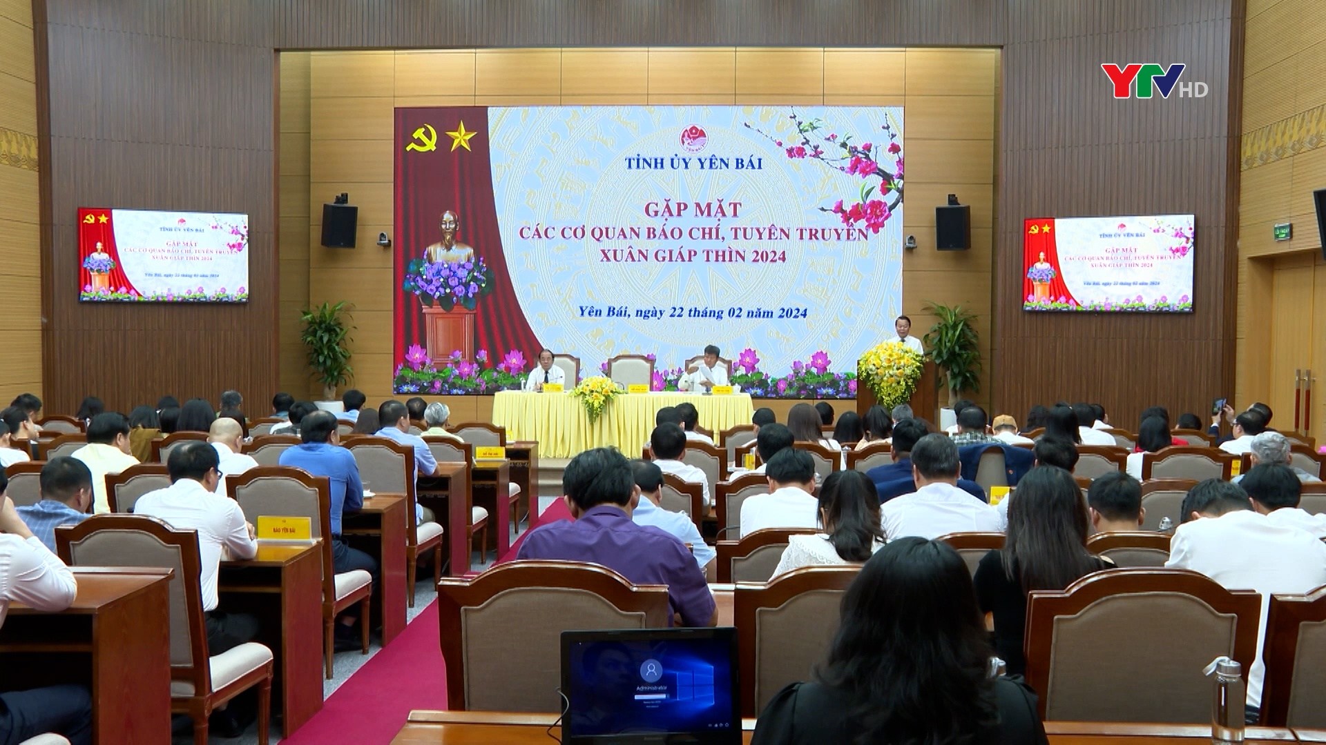 Tỉnh ủy Yên Bái gặp mặt các cơ quan báo chí, tuyên truyền Xuân Giáp Thìn 2024