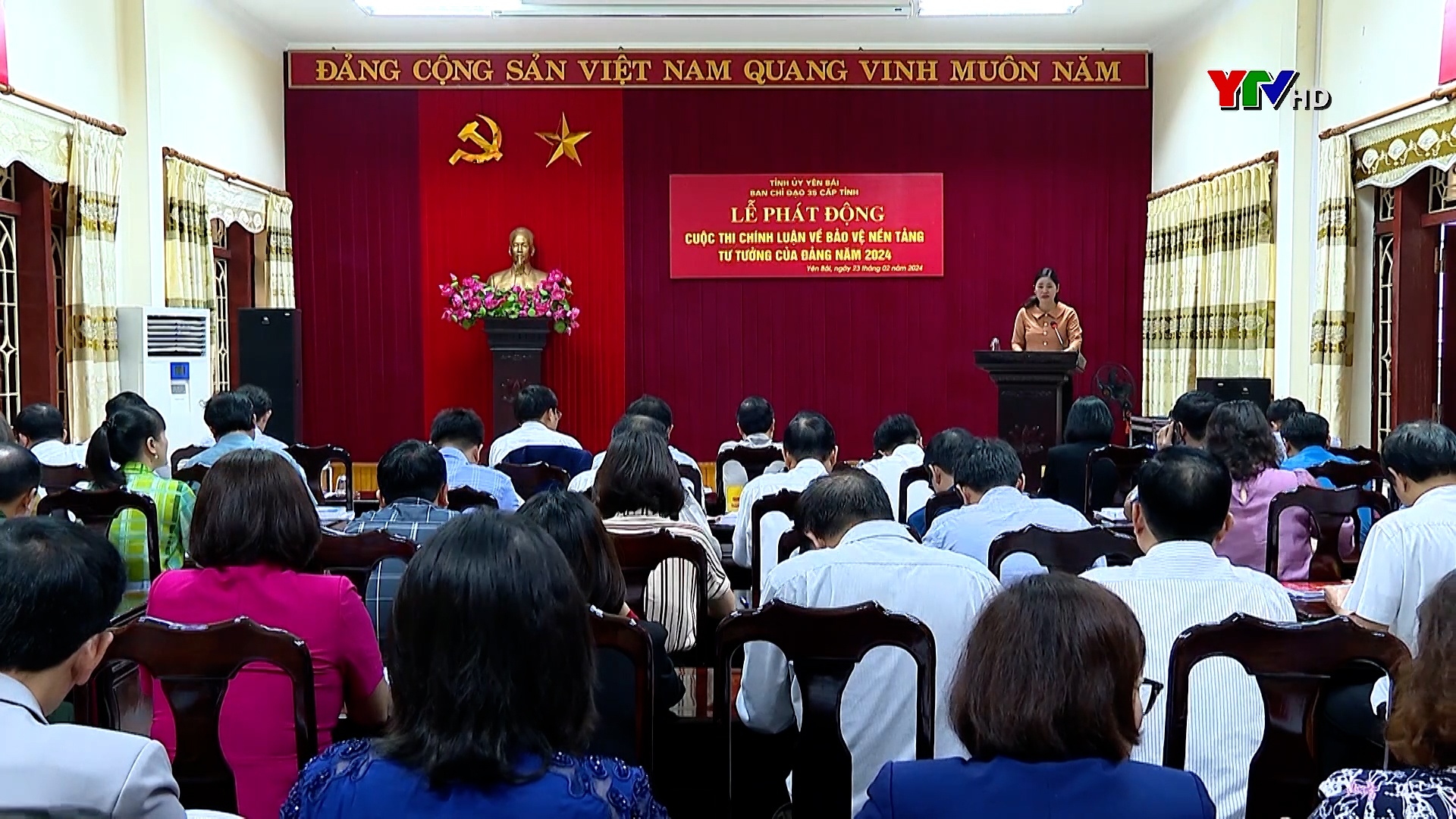 Phát động cuộc thi chính luận về bảo vệ nền tảng tư tưởng của Đảng tỉnh Yên Bái năm 2024