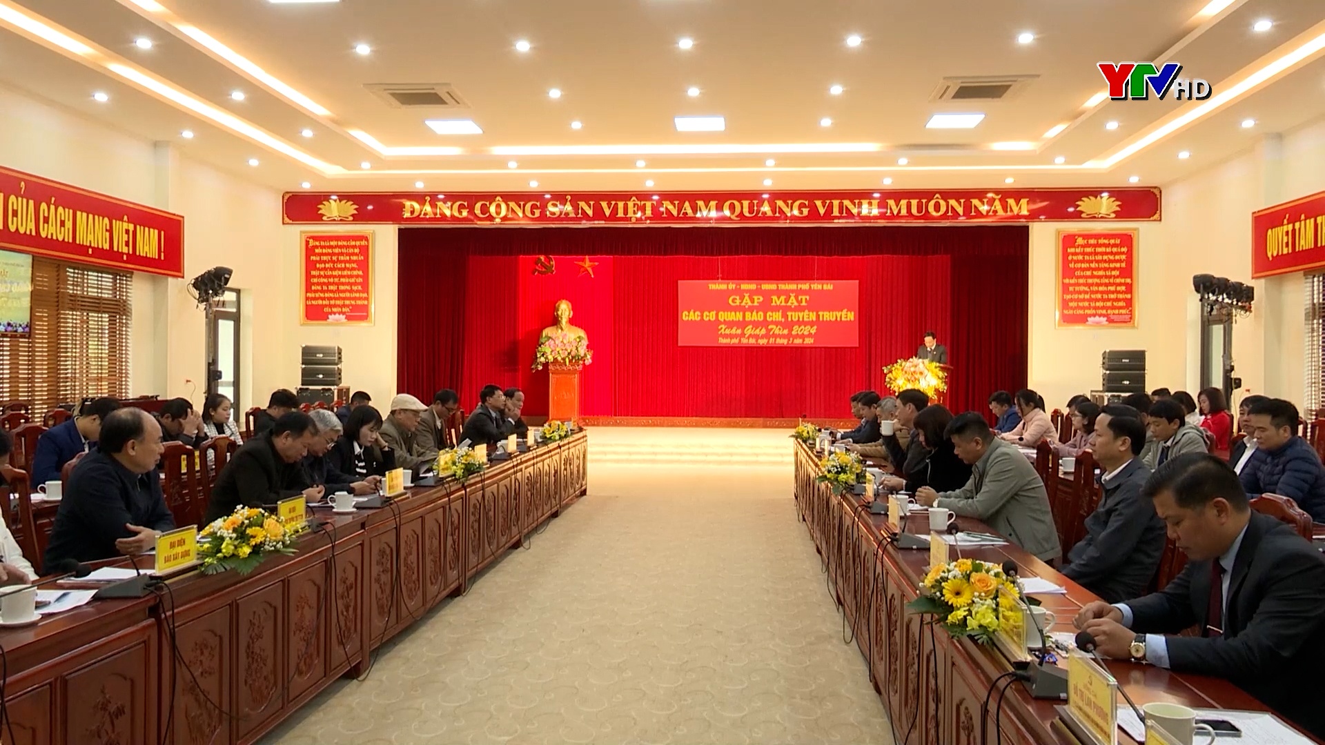 Thành phố Yên Bái gặp mặt các cơ quan báo chí, tuyên truyền Xuân Giáp Thìn 2024