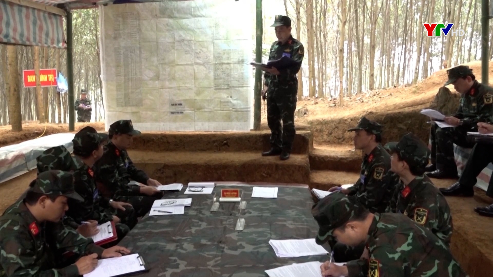 Ban CHQS huyện Văn Yên huấn luyện chuyển trạng thái sẵn sàng chiến đấu