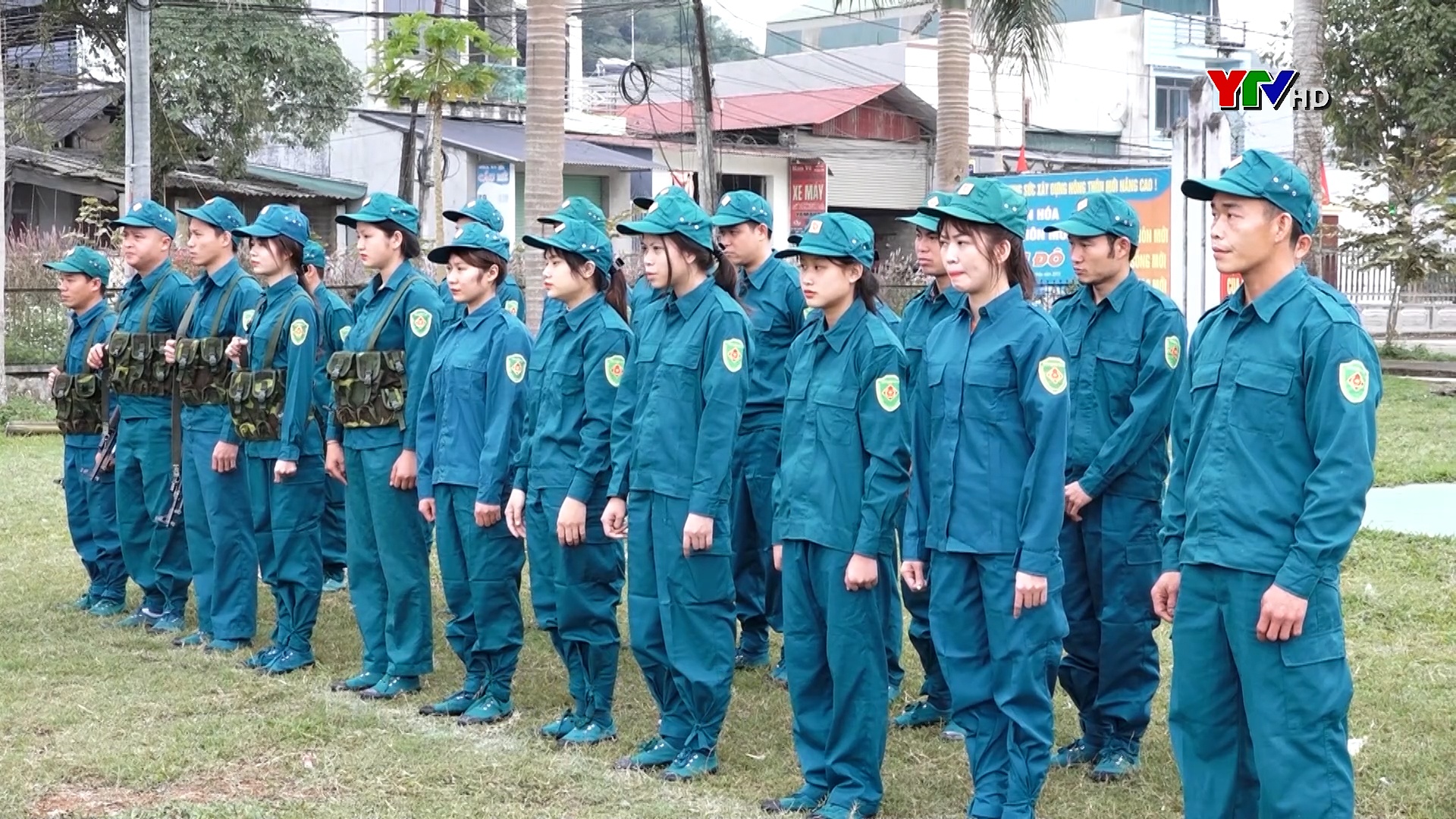 Lục Yên huấn luyện cho chiến sỹ dân quân năm thứ nhất