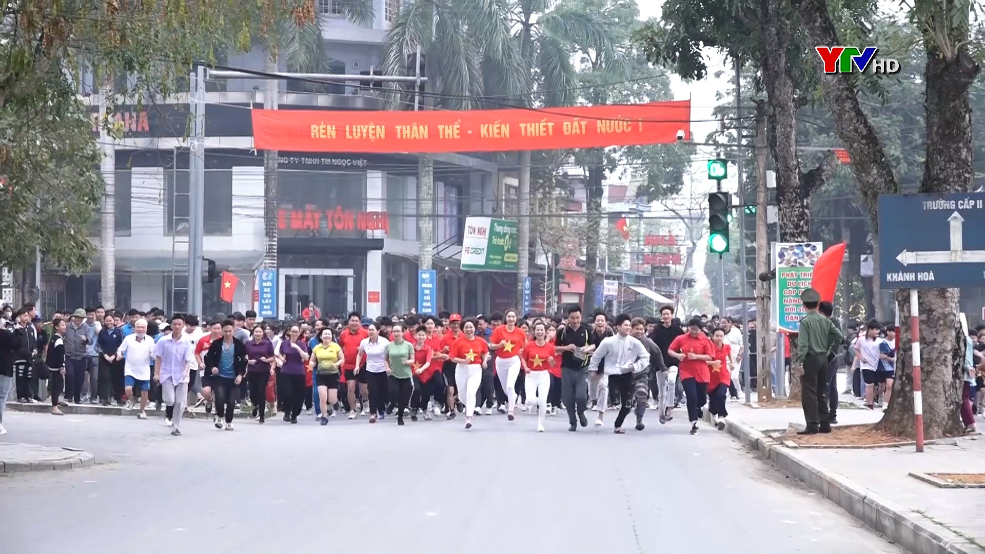 Lục Yên: Hơn 1.000 người tham gia Ngày chạy Olympic vì sức khỏe toàn dân năm 2024