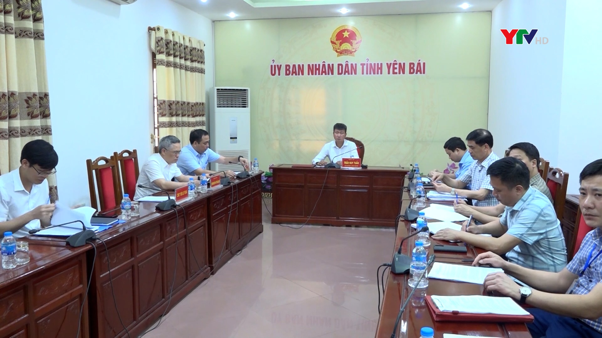 Đồng chí Chủ tịch UBND tỉnh Trần Huy Tuấn dự Hội nghị trực tuyến toàn quốc triển khai kế hoạch thực hiện Quy hoạch Điện 8