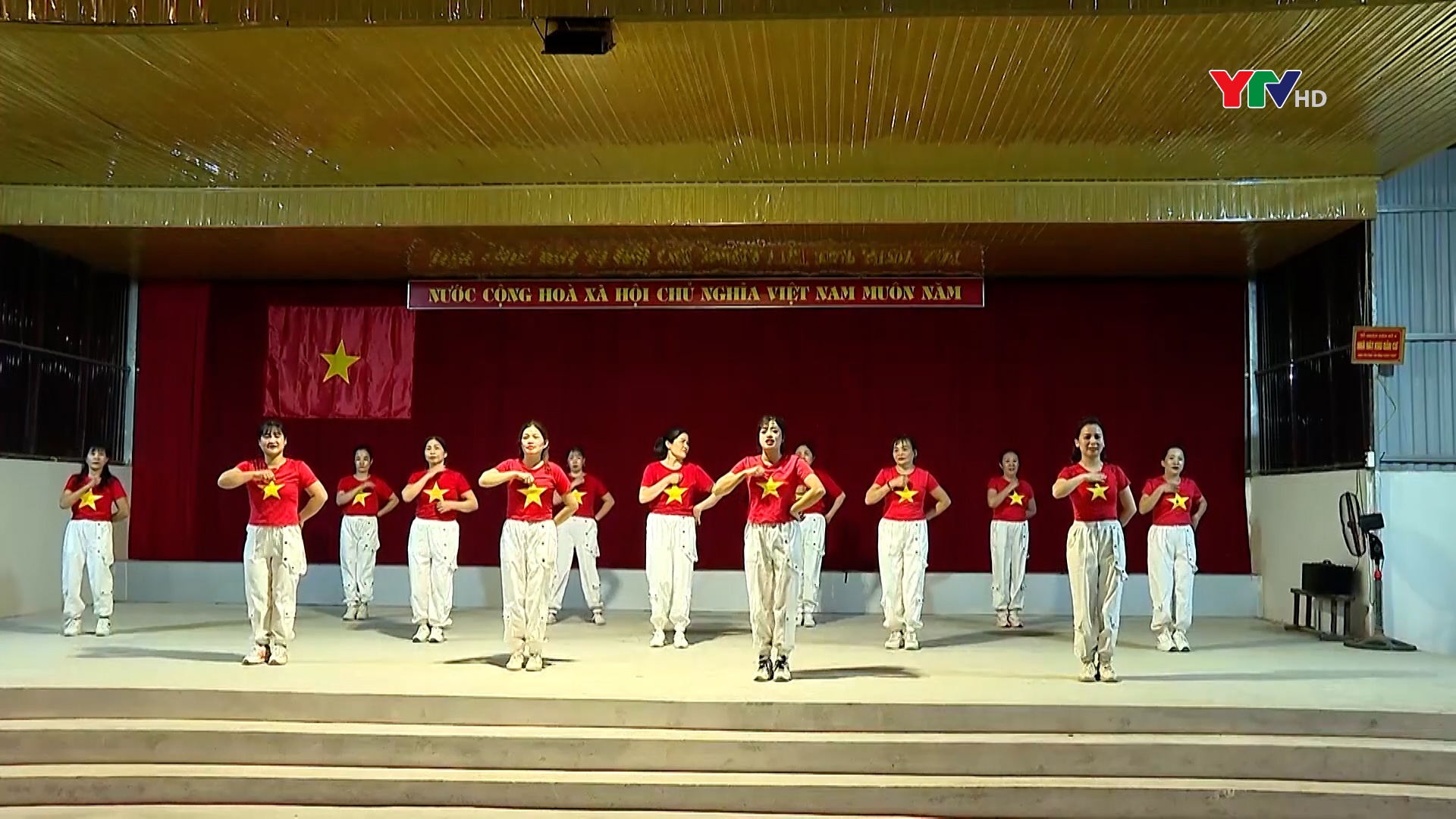 Các cấp Hội Phụ nữ luyện tập dân vũ hướng tới kỷ niệm 70 năm chiến thắng Điện Biên