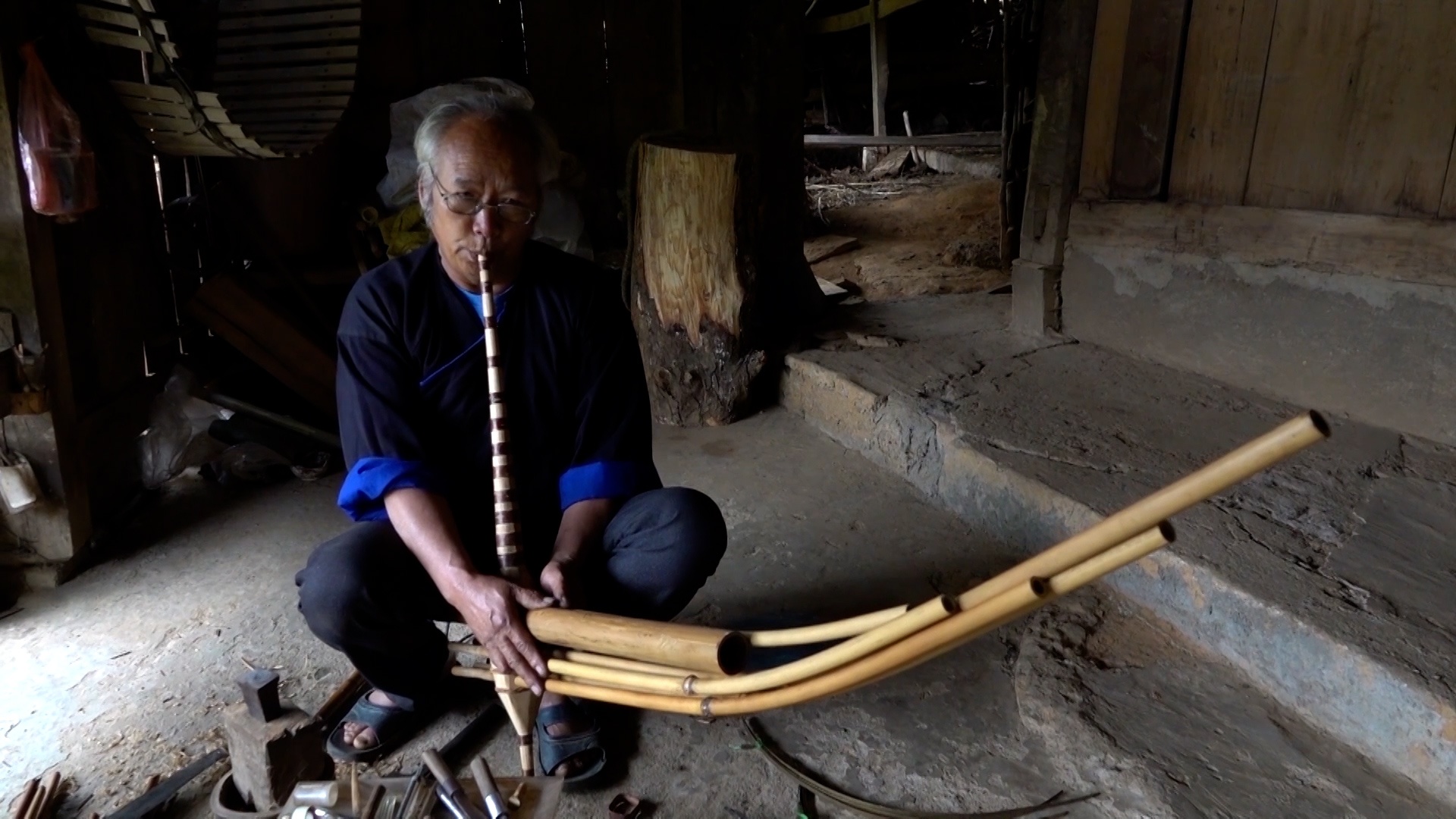 Púng Luông gìn giữ nghề chế tác khèn truyền thống