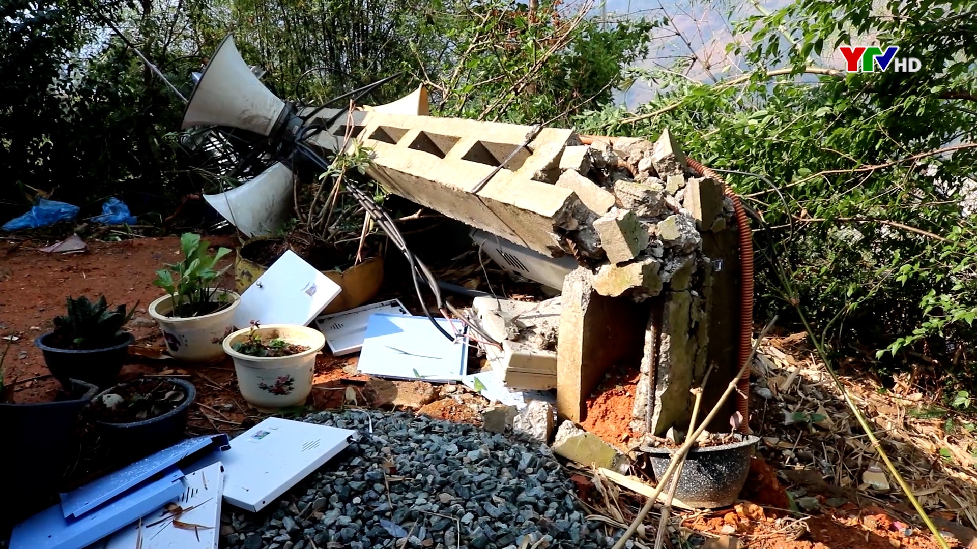 Mù Cang Chải: 86 nhà bị thiệt hại do mưa đá, gió lốc