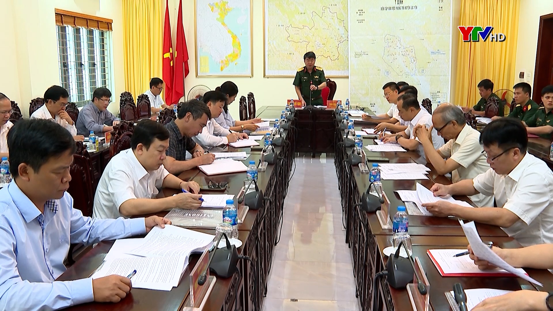 Triển khai nhiệm vụ diễn tập Khu vực phòng thủ huyện Lục Yên năm 2024