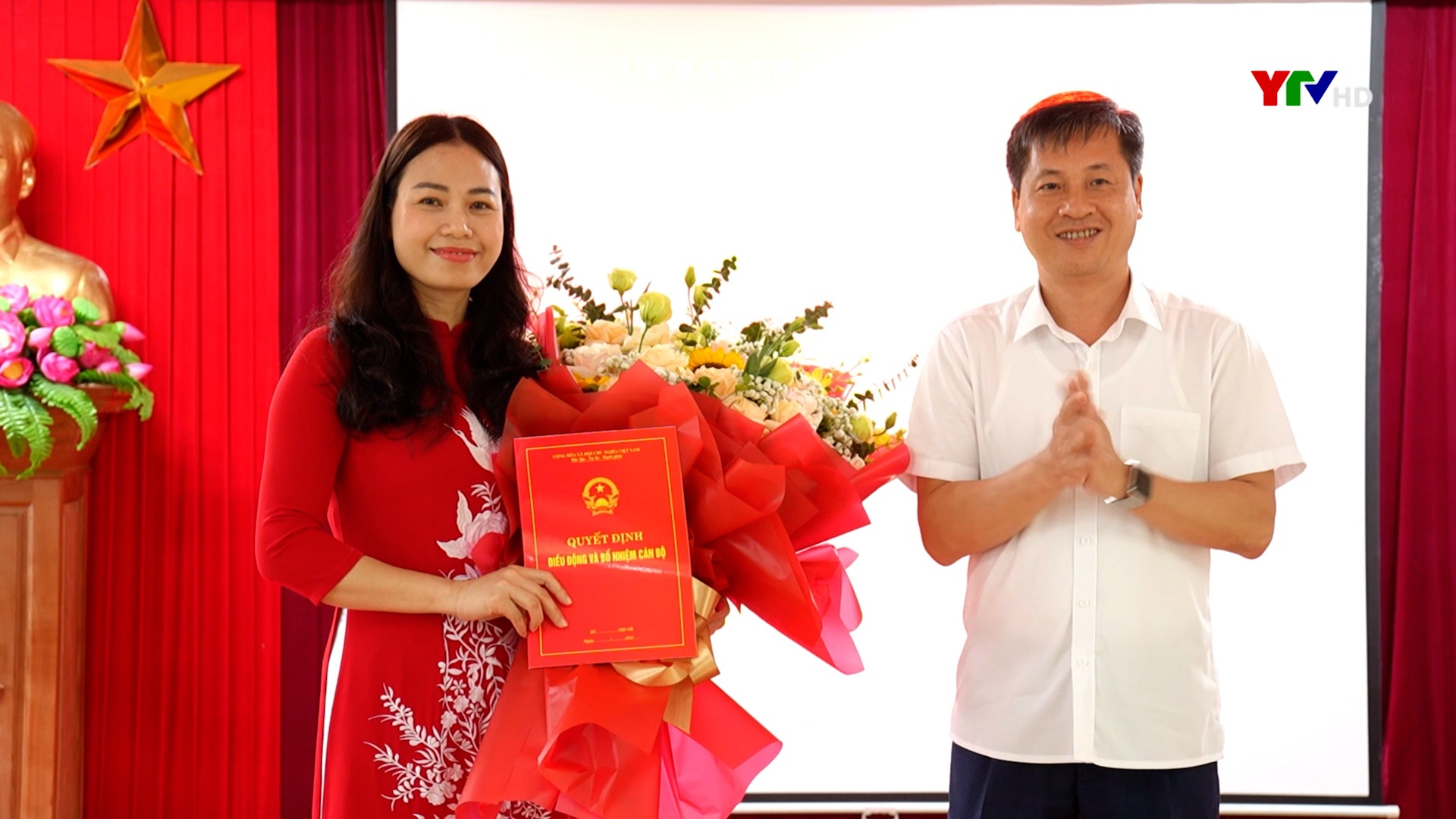 Phó Chủ tịch UBND huyện Văn Yên được điều động, bổ nhiệm giữ chức Phó Giám đốc Sở Tư pháp tỉnh Yên Bái