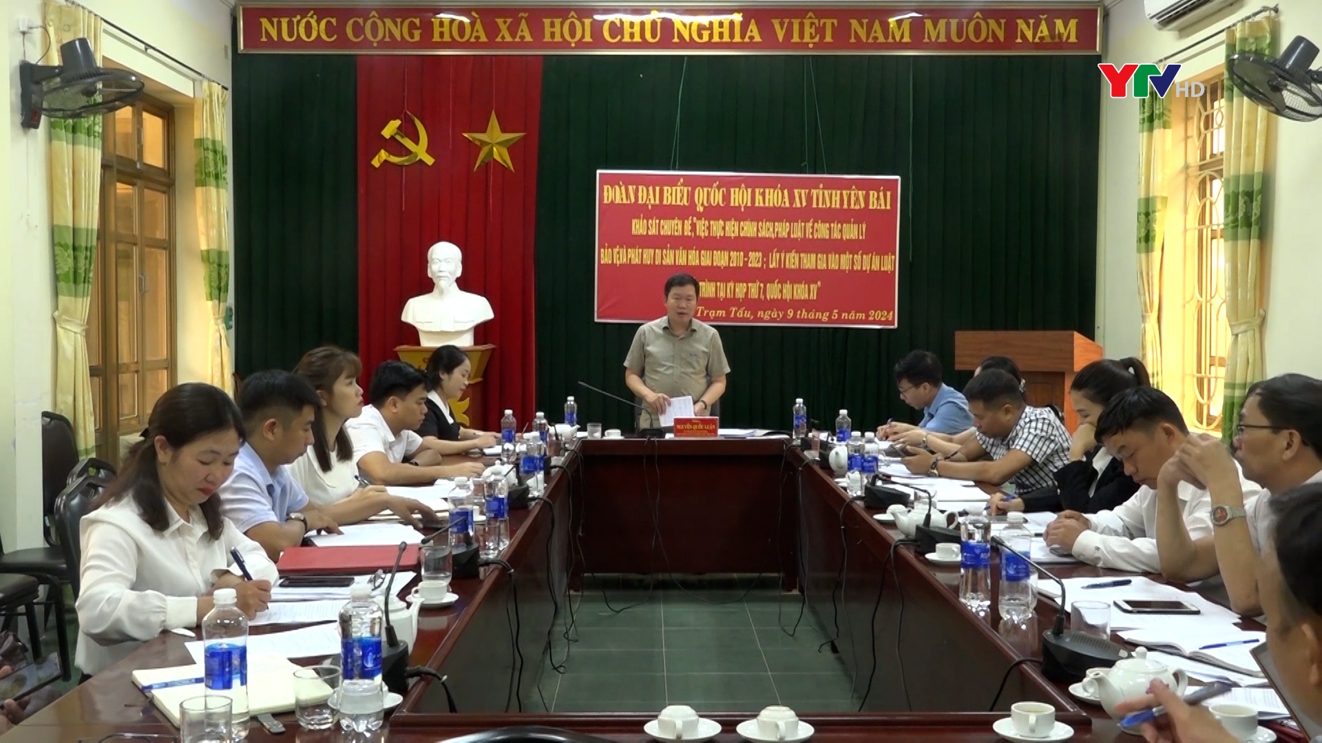 Đoàn ĐBQH tỉnh giám sát chuyên đề tại huyện Trạm Tấu