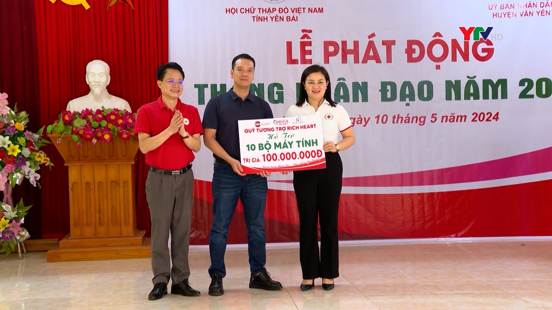 Yên Bái phát động  “Tháng nhân đạo” năm 2024  và triển khai Phong trào“Người tốt, việc thiện - Chung sức xây dựng cộng đồng nhân ái”