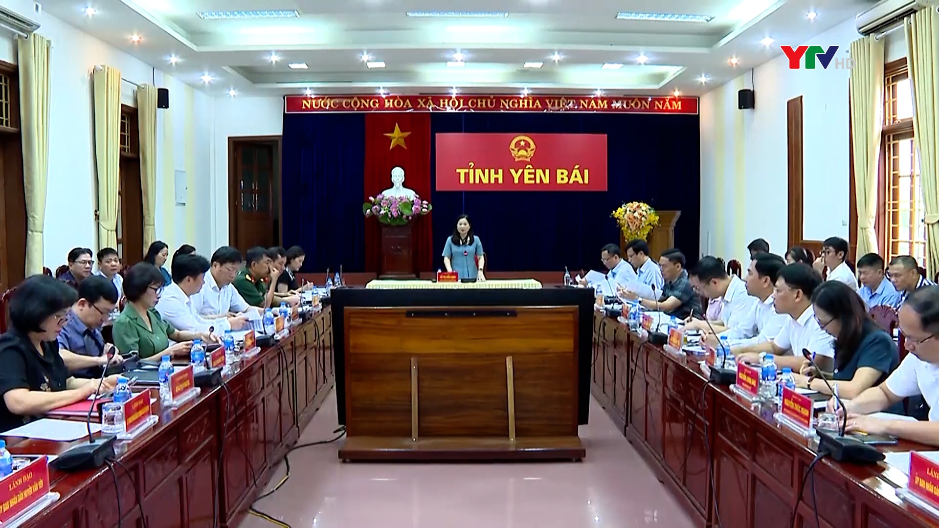 Phiên họp thứ Nhất - Ban Chỉ đạo Đại hội đại biểu các dân tộc thiểu số tỉnh Yên Bái lần thứ IV, năm 2024