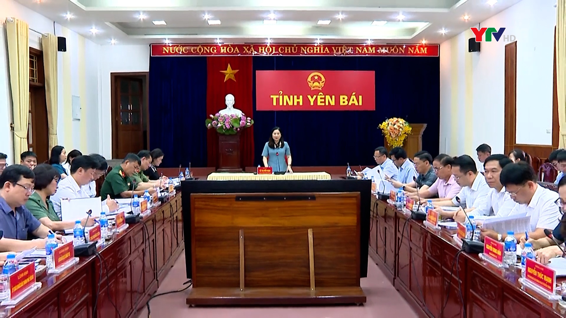 Phiên họp thứ Nhất - Ban Chỉ đạo Đại hội đại biểu các dân tộc thiểu số tỉnh Yên Bái lần thứ IV, năm 2024