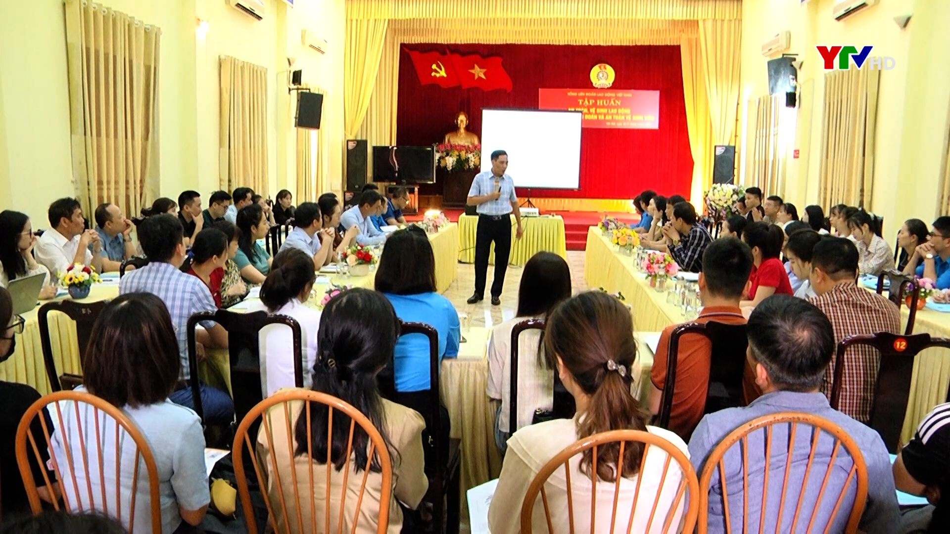 Tập huấn công tác an toàn, vệ sinh lao động cho cán bộ công đoàn và an toàn vệ sinh viên