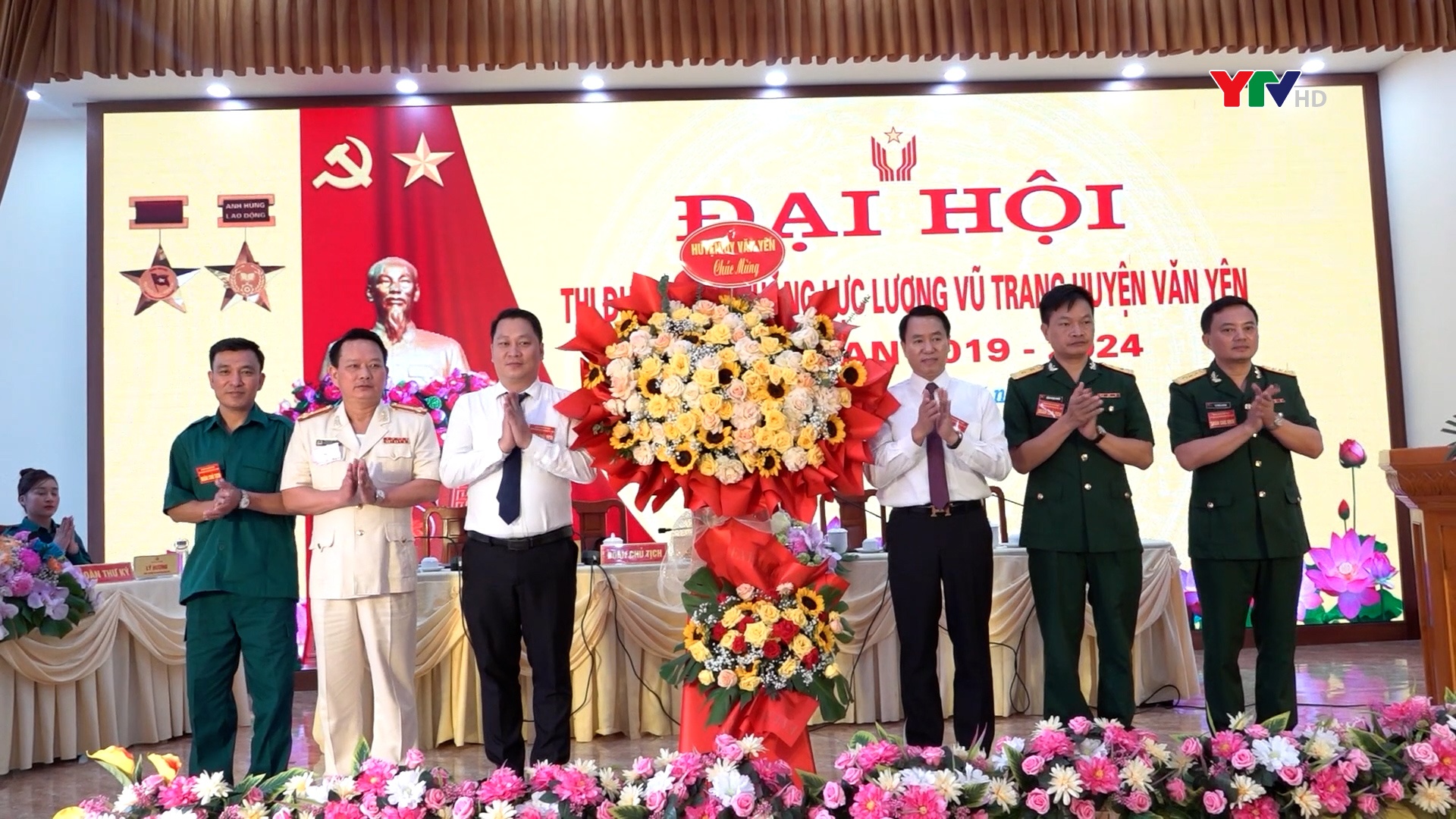 Đại hội Thi đua Quyết thắng lực lượng vũ trang huyện Văn Yên giai đoạn 2019-2024