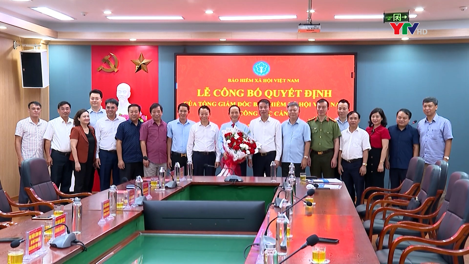 Công bố Quyết định bổ nhiệm Giám đốc BHXH tỉnh Yên Bái
