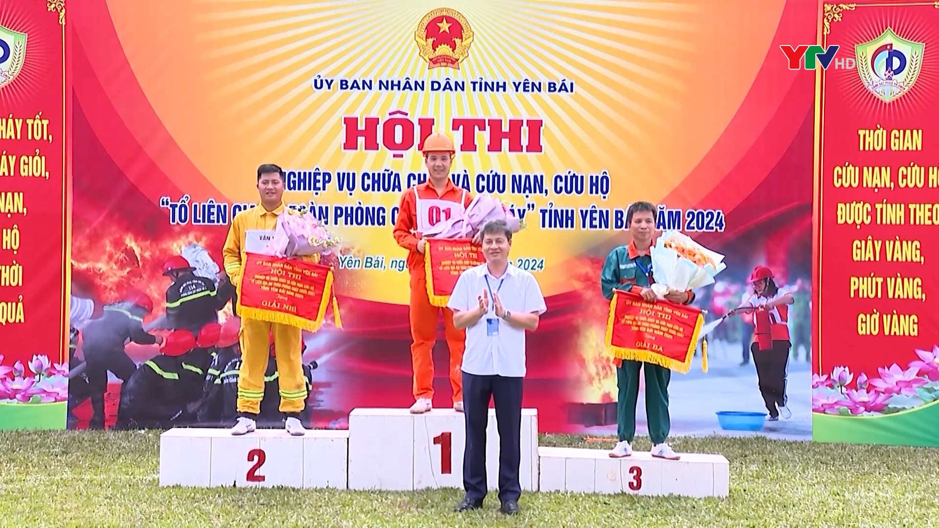 TP Yên Bái đạt giải Nhất Hội thi Nghiệp vụ chữa cháy và cứu nạn cứu hộ “Tổ liên gia an toàn phòng cháy chữa cháy” tỉnh Yên Bái năm 2024