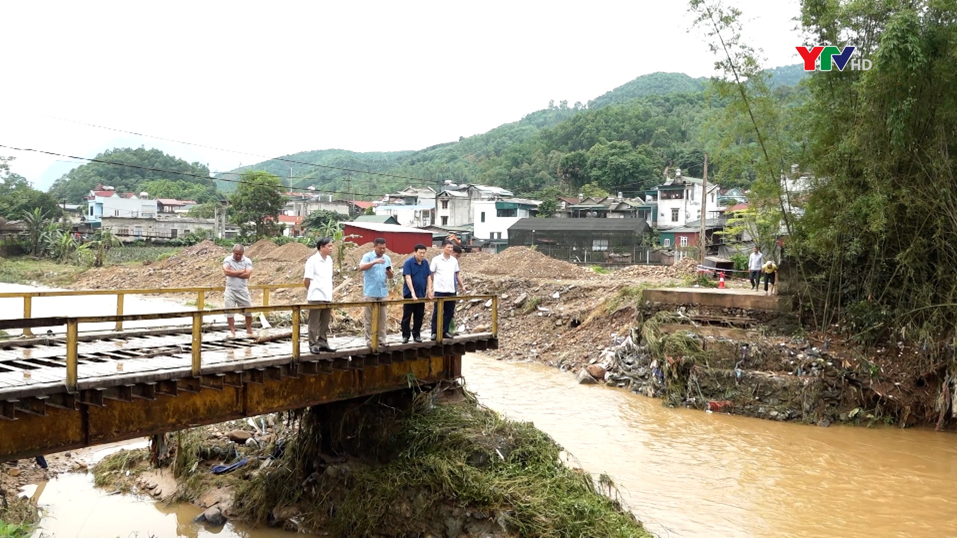 Văn Chấn: Mưa lớn gây thiệt hại trên 500 triệu đồng