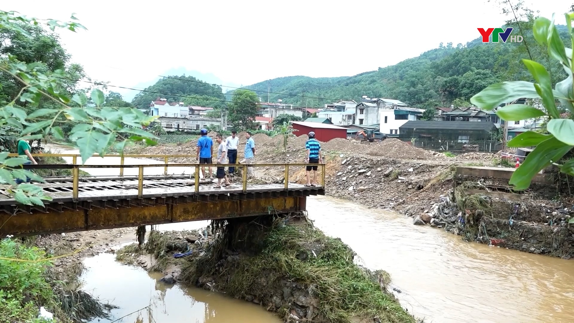 Cát Thịnh tập trung khắc phục thiệt hại do mưa dông