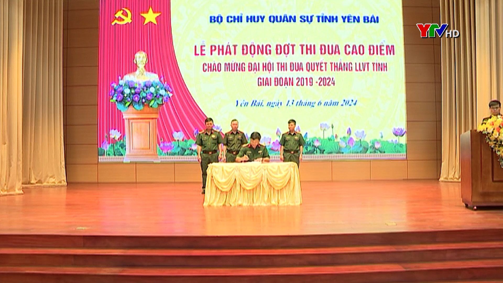 Phát động đợt thi đua cao điểm chào mừng Đại hội Thi đua quyết thắng lực lượng vũ trang tỉnh Yên Bái