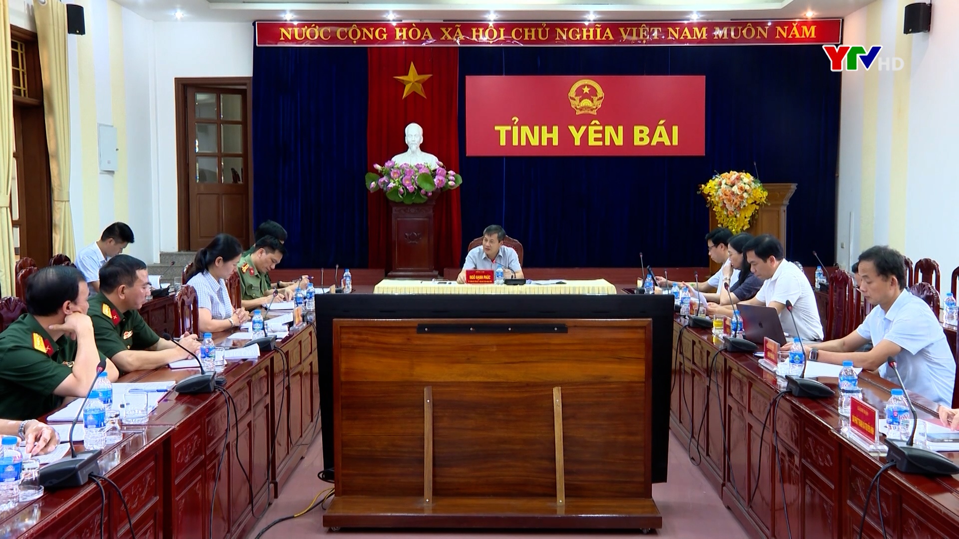 Rà soát tiến độ, công tác chuẩn bị nội dung tổ chức Đại hội thi đua quyết thắng LLVT tỉnh Yên Bái, giai đoạn 2019-2024
