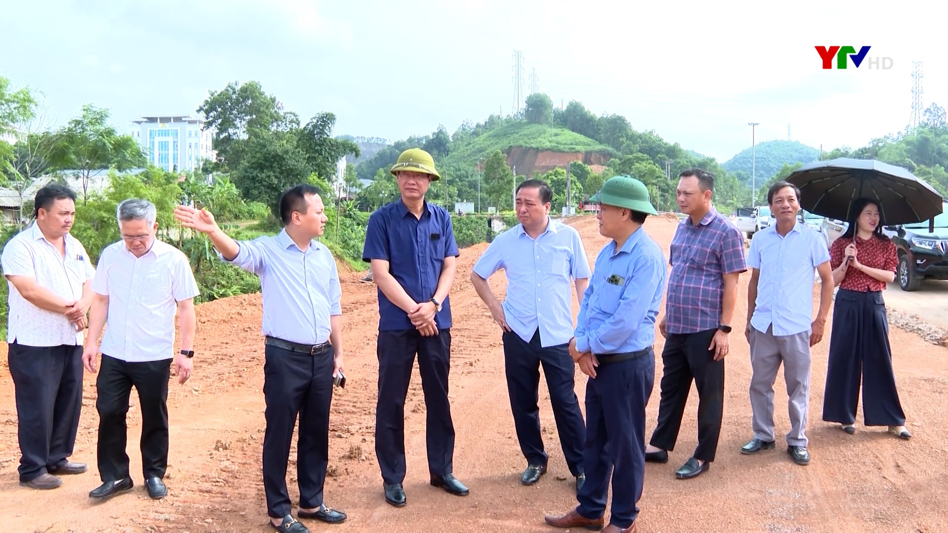 Đồng chí Phó Chủ tịch Thường trực UBND tỉnh Nguyễn Thế Phước kiểm tra tiến độ Tiểu dự án TP Yên Bái