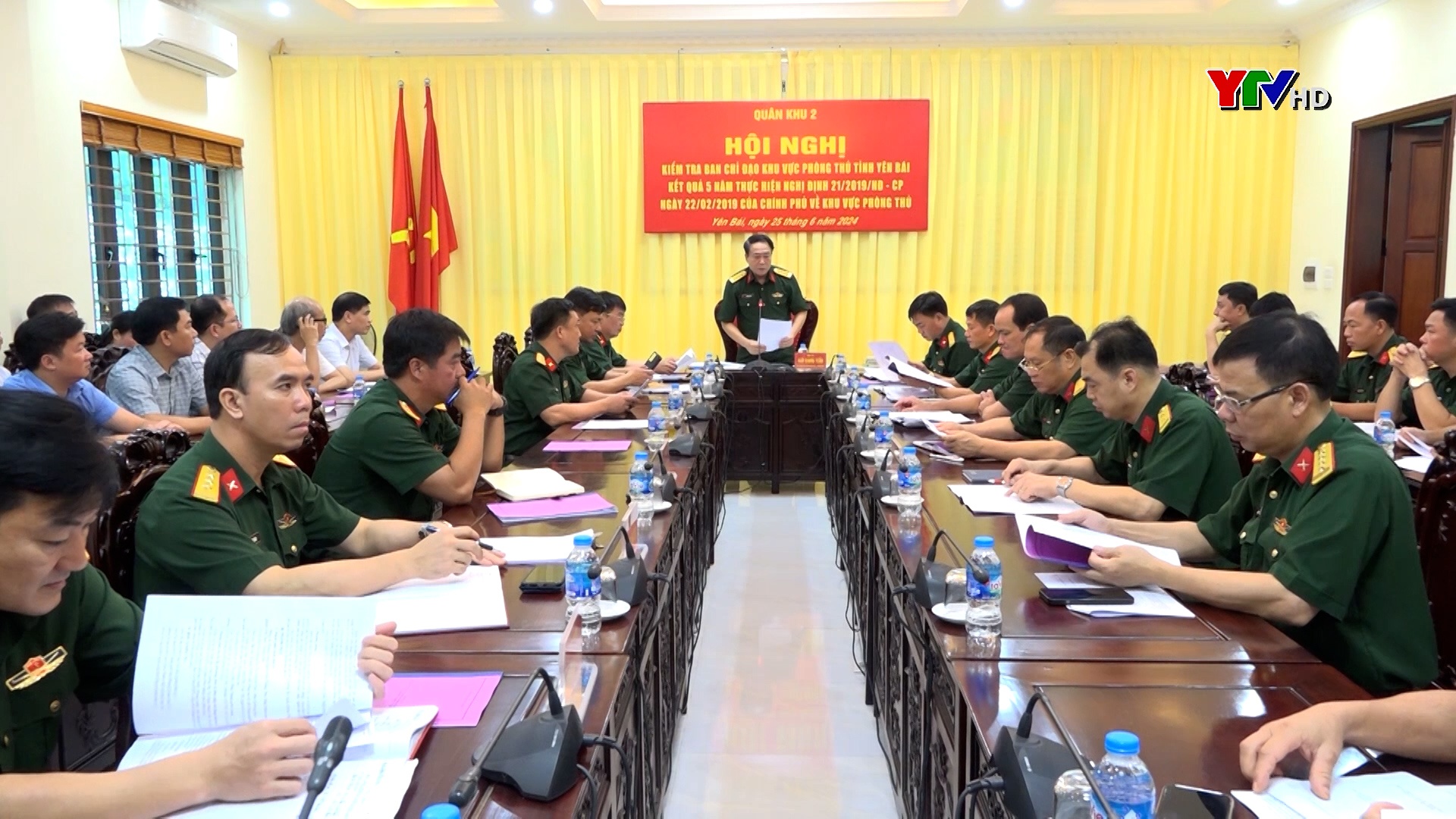 Quân khu 2 kiểm tra Ban Chỉ đạo KVPT tỉnh Yên Bái