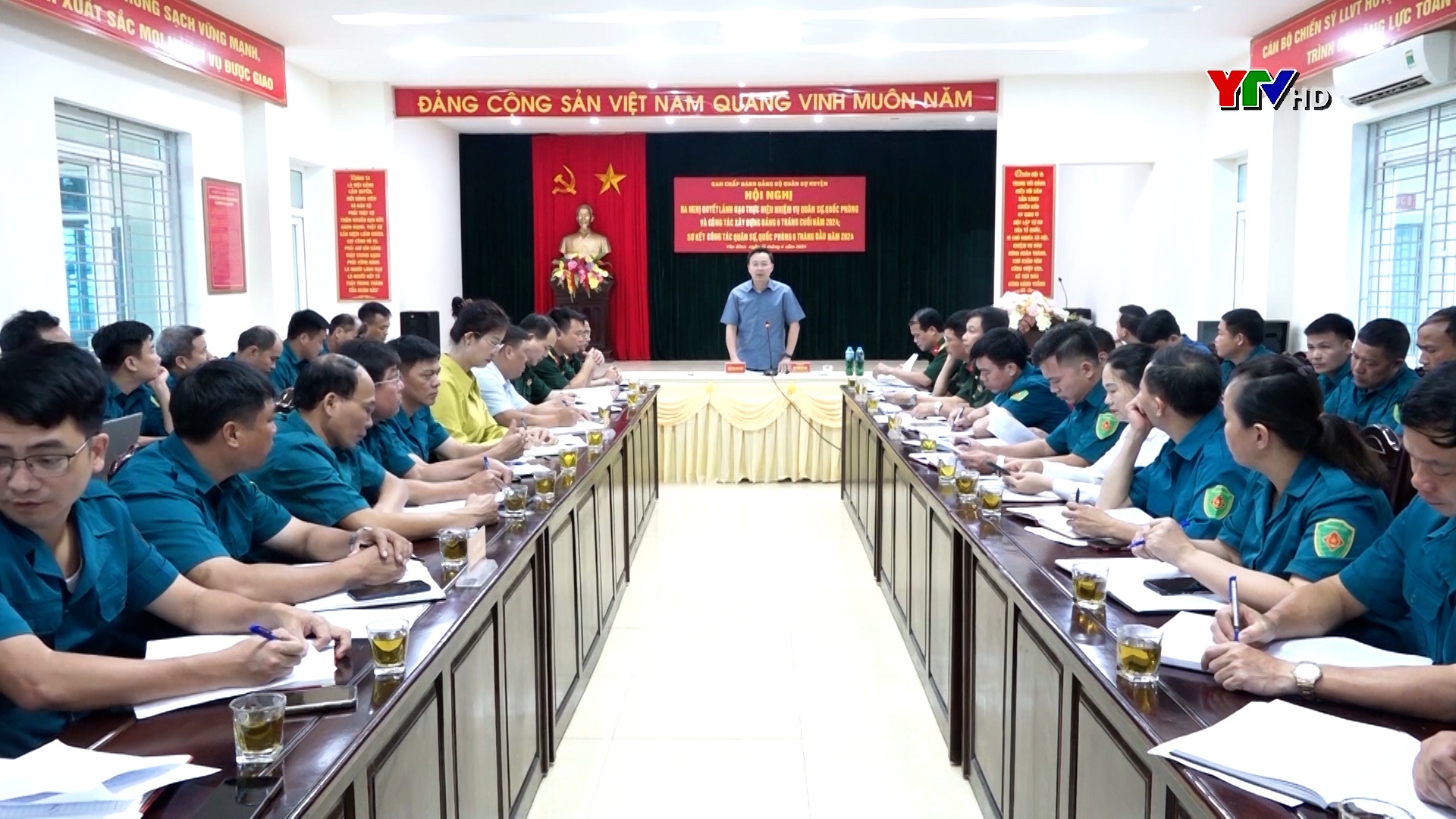 Đảng bộ Quân sự huyện Yên Bình ra nghị quyết lãnh đạo thực hiện nhiệm vụ QS-QP 6 tháng cuối năm
