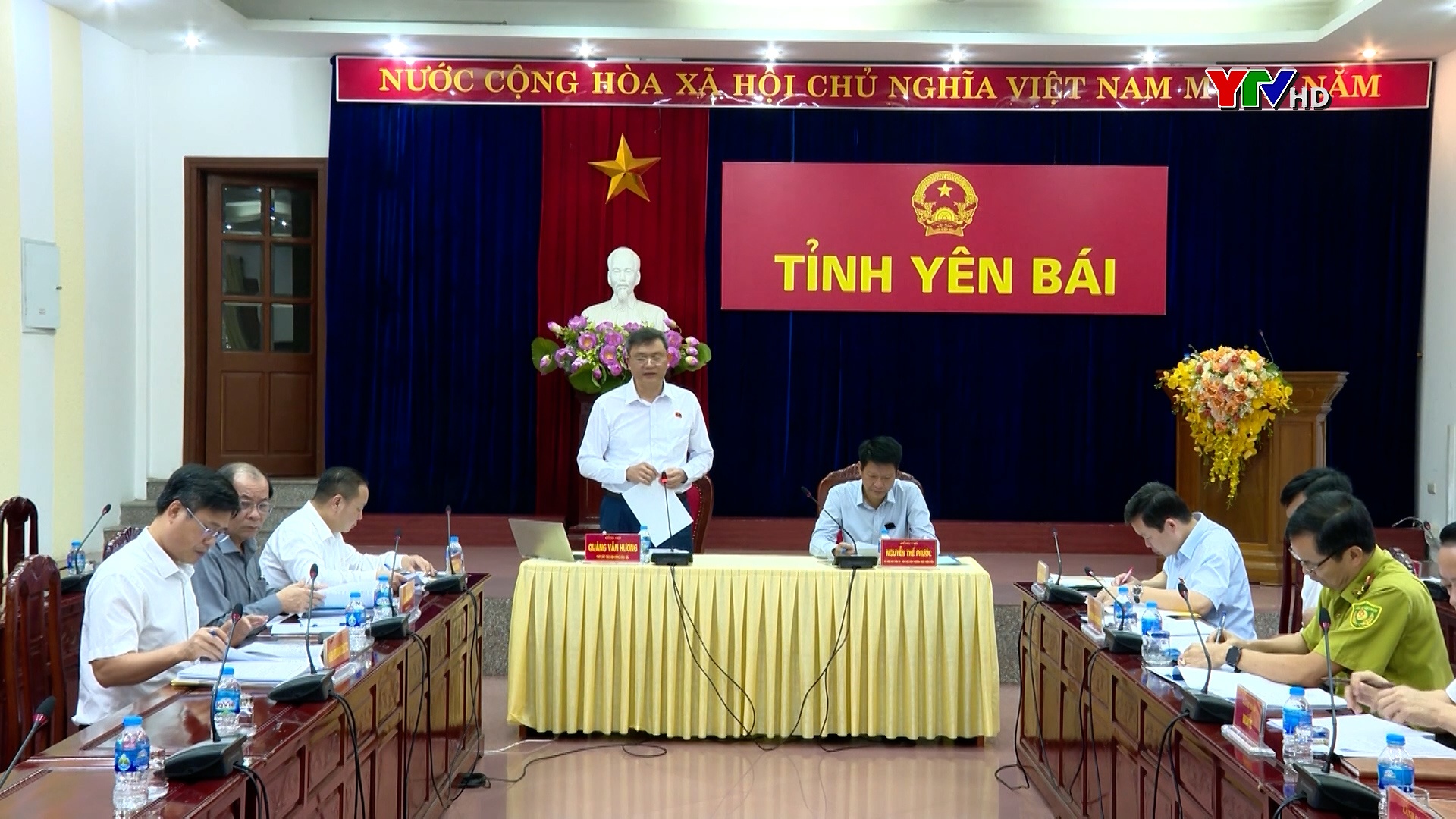 Đoàn công tác Hội đồng dân tộc làm việc với UBND tỉnh Yên Bái