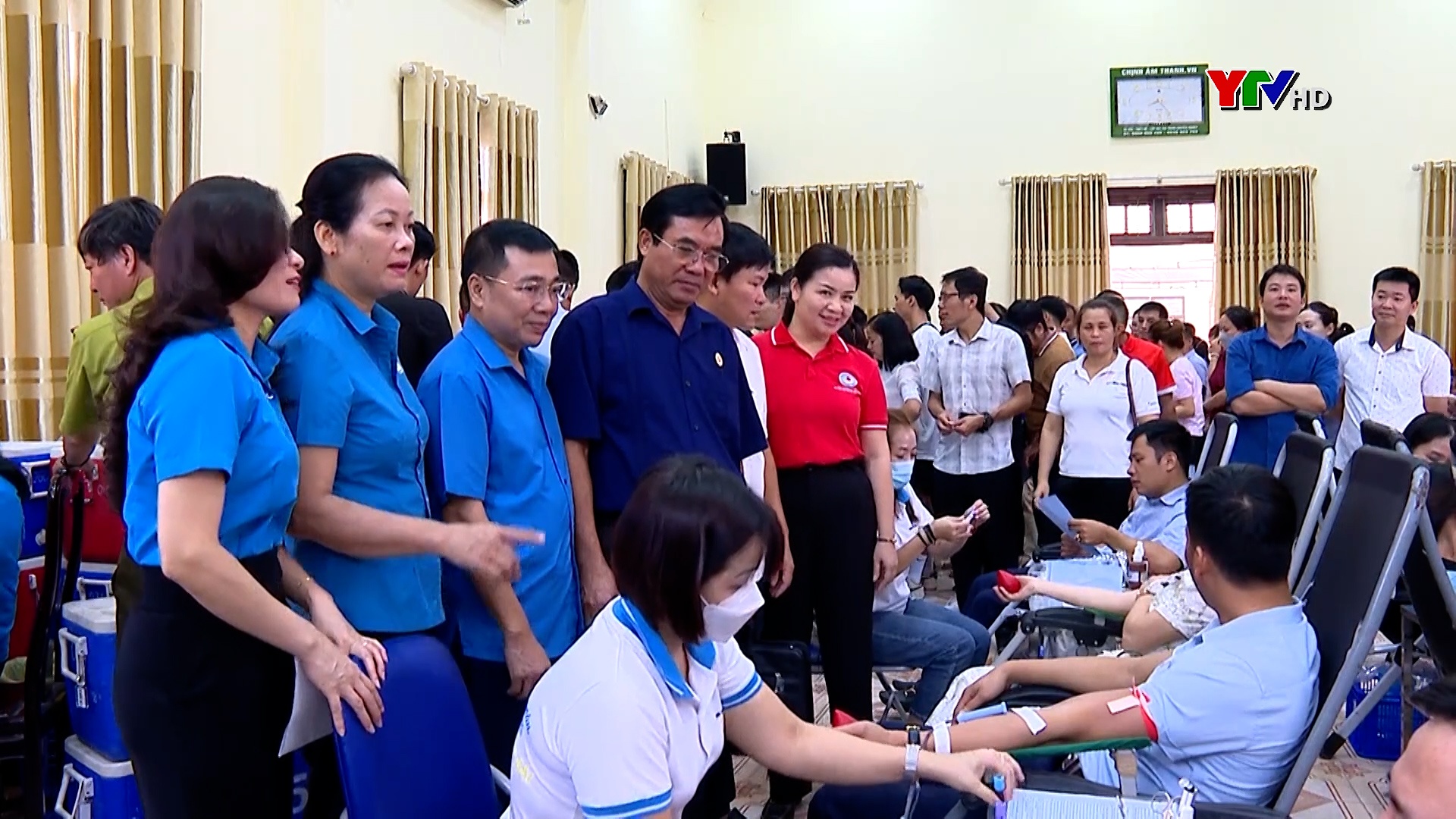 Trên 500 đoàn viên công đoàn Yên Bái tham gia hiến máu tình nguyện