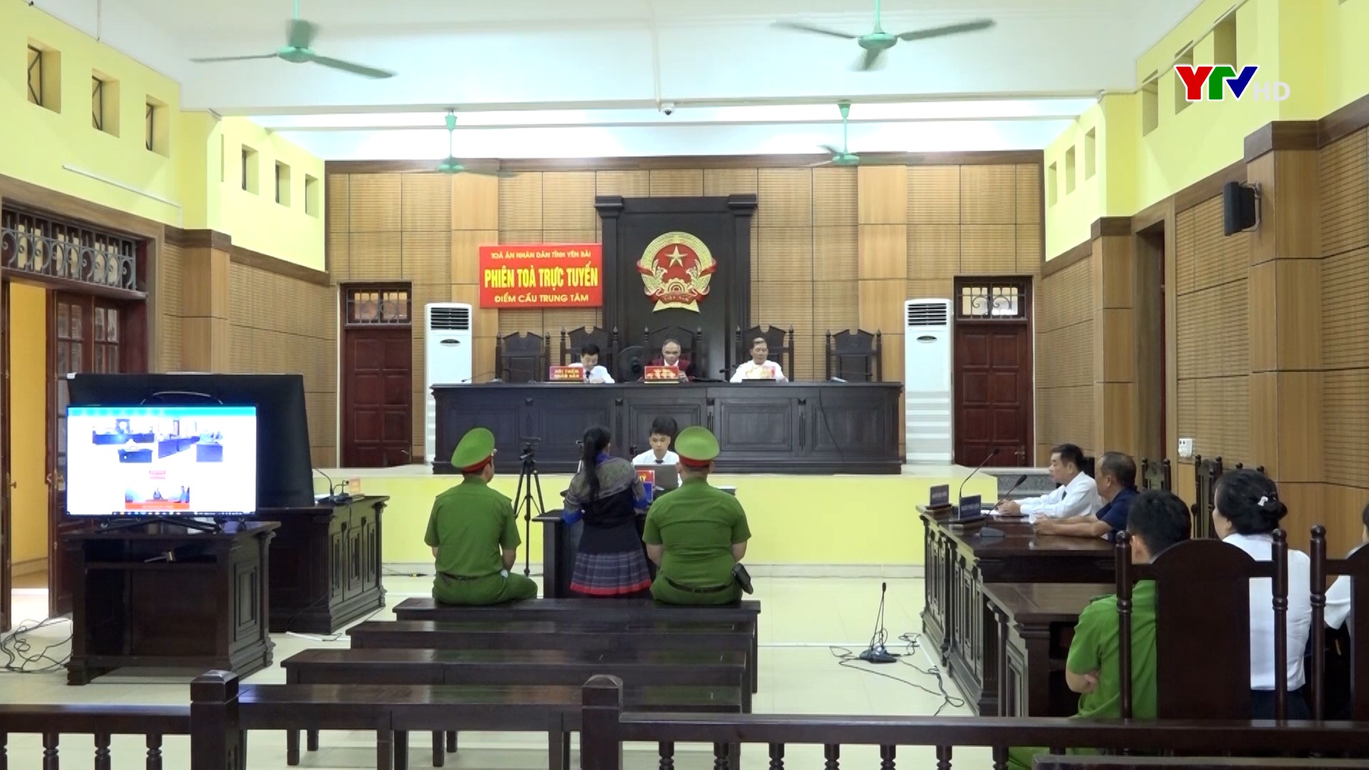 Tòa án nhân dân tỉnh Yên Bái lần đầu tiên tổ chức Phiên tòa rút kinh nghiệm trực tuyến