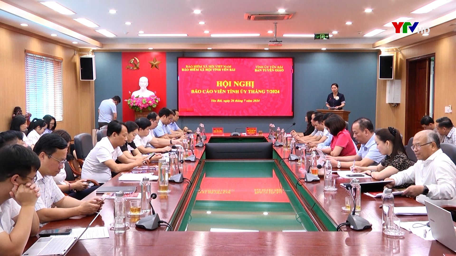 Hội nghị báo cáo viên Tỉnh ủy Yên Bái tháng 7: Tập trung tuyên truyền về các tác phẩm của Tổng Bí thư Nguyễn Phú Trọng