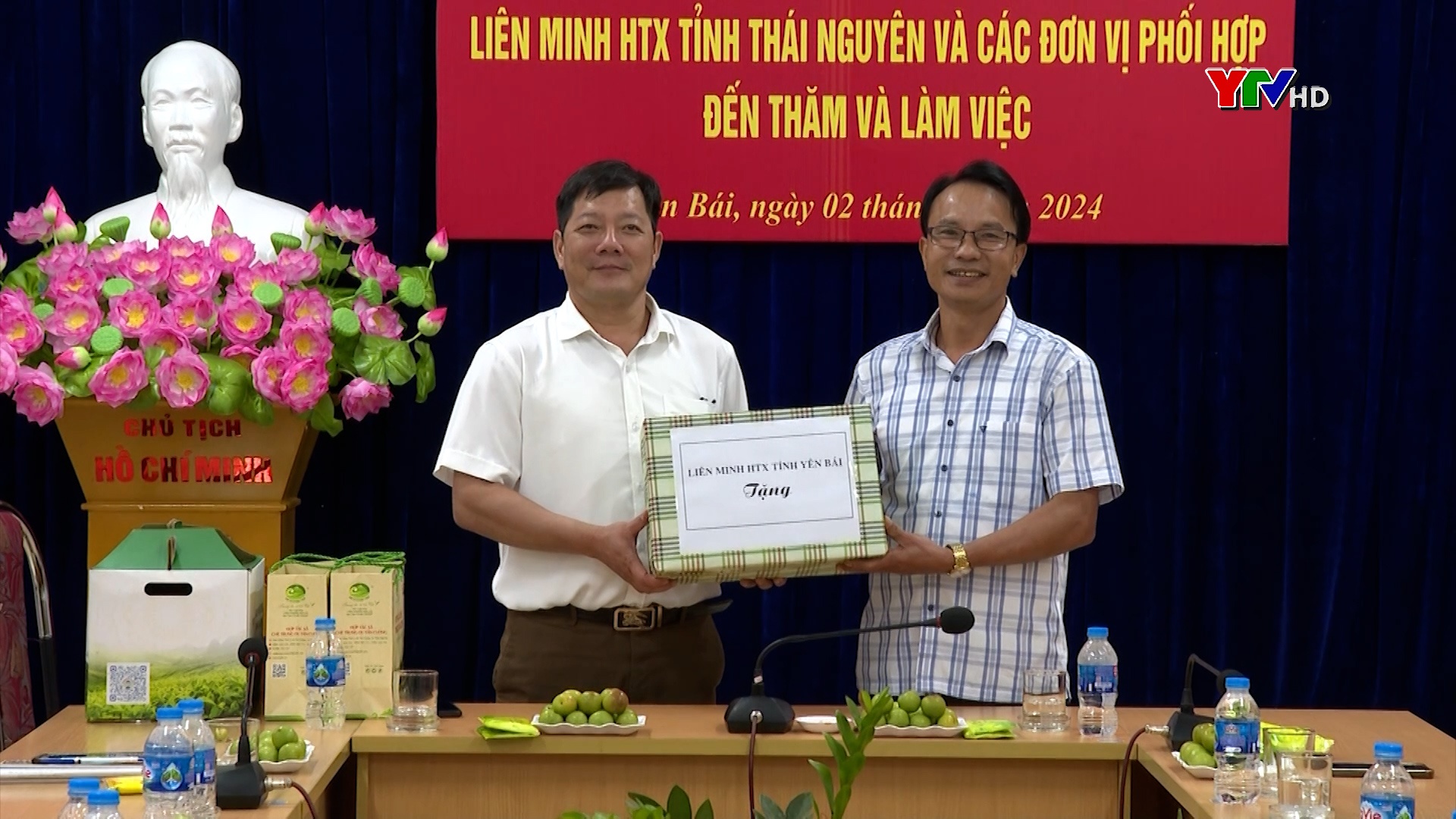 Liên minh HTX 2 tỉnh Yên Bái - Thái Nguyên trao đổi, chia sẻ kinh nghiệm hoạt động