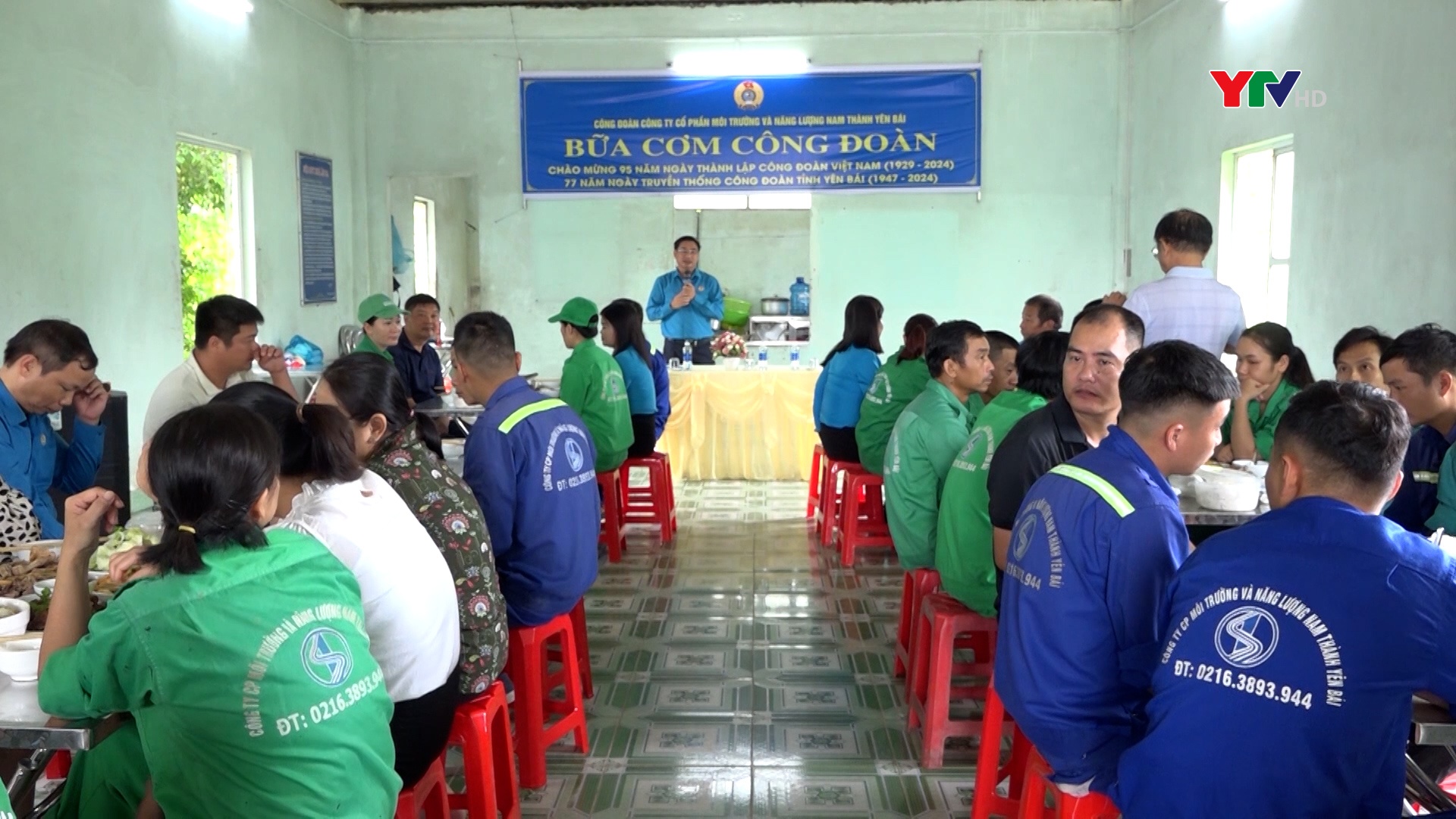 “Bữa cơm công đoàn” tại Công ty CP Môi trường và Năng lượng Nam Thành Yên Bái