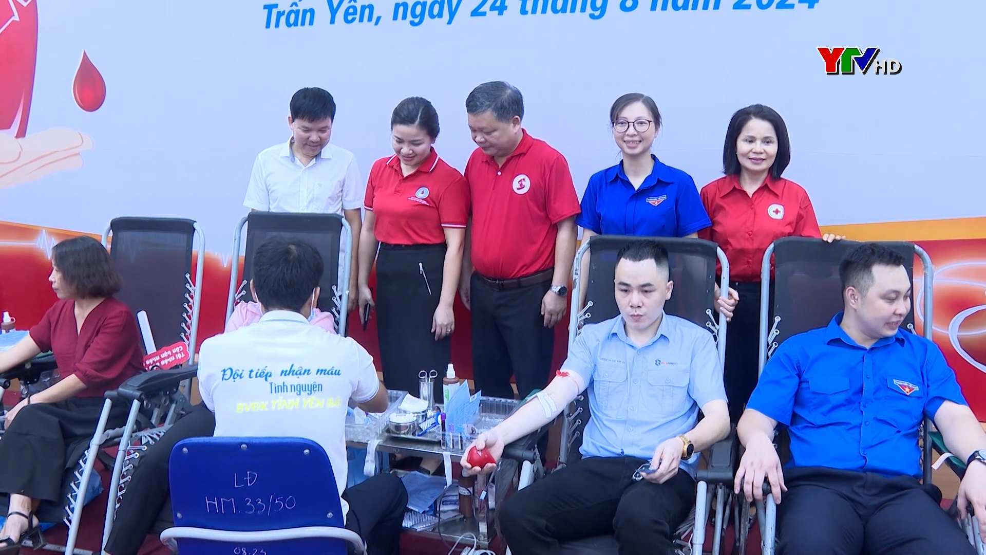 “Hành trình đỏ, Kết nối dòng máu Việt ” huyện Trấn Yên năm 2024