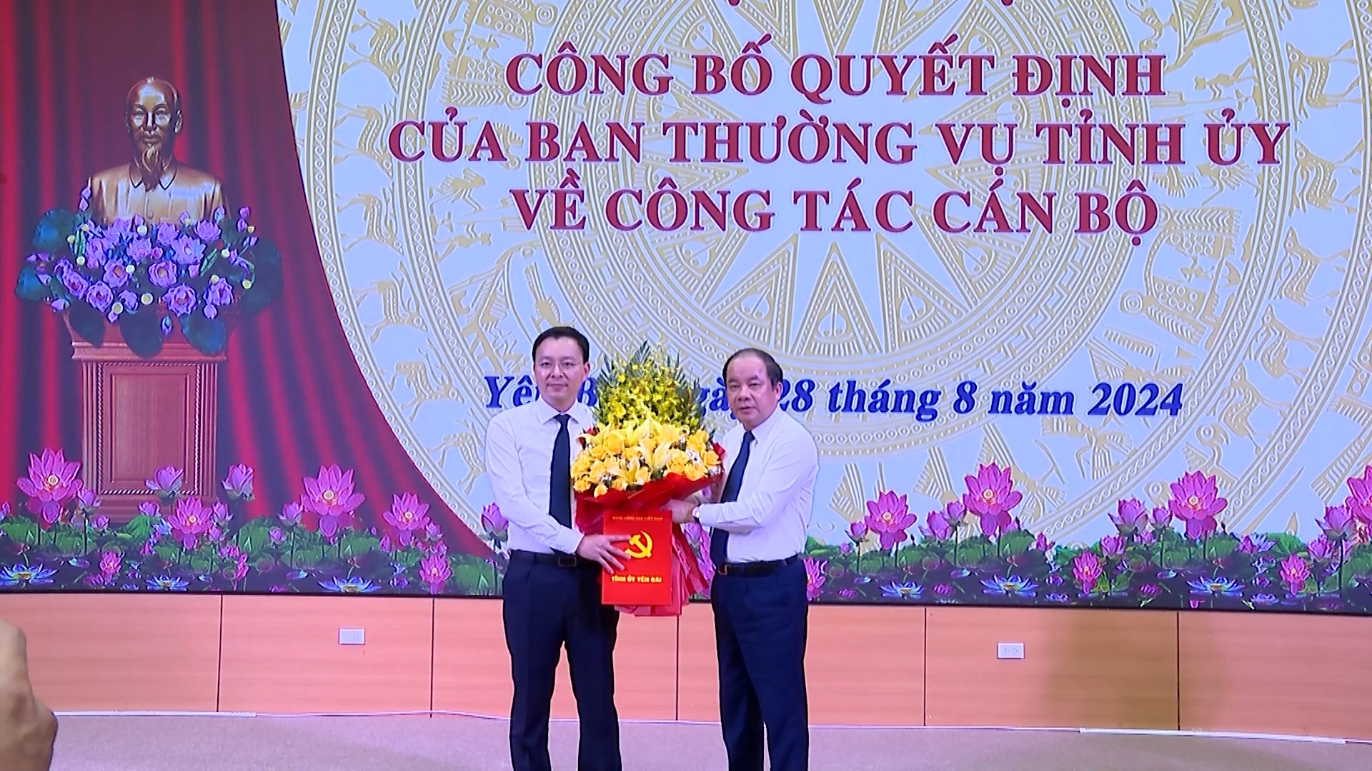 Bí thư Huyện ủy Yên Bình An Hoàng Linh giữ chức Chánh Văn phòng Tỉnh ủy Yên Bái