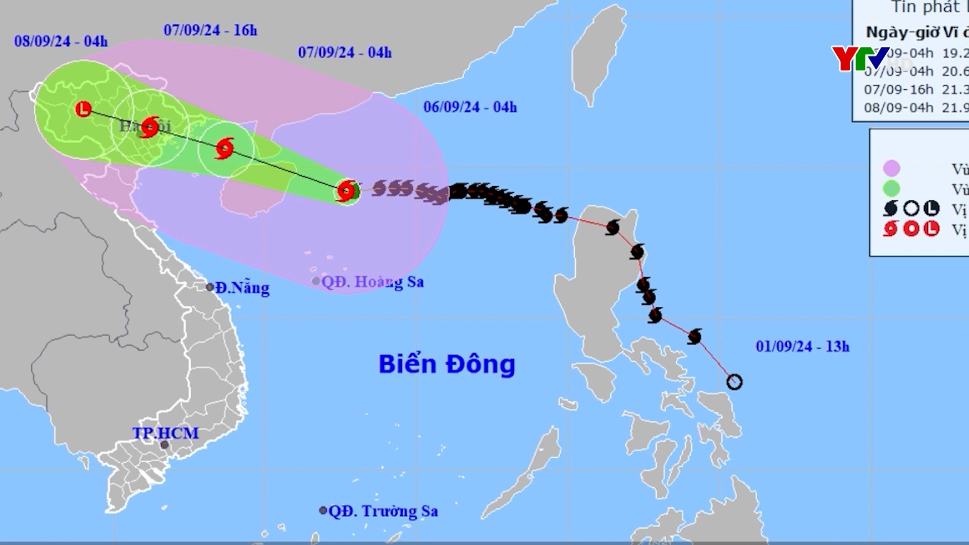 Bão số 3 giữ nguyên cấp độ siêu bão, Yên Bái chủ động ứng phó